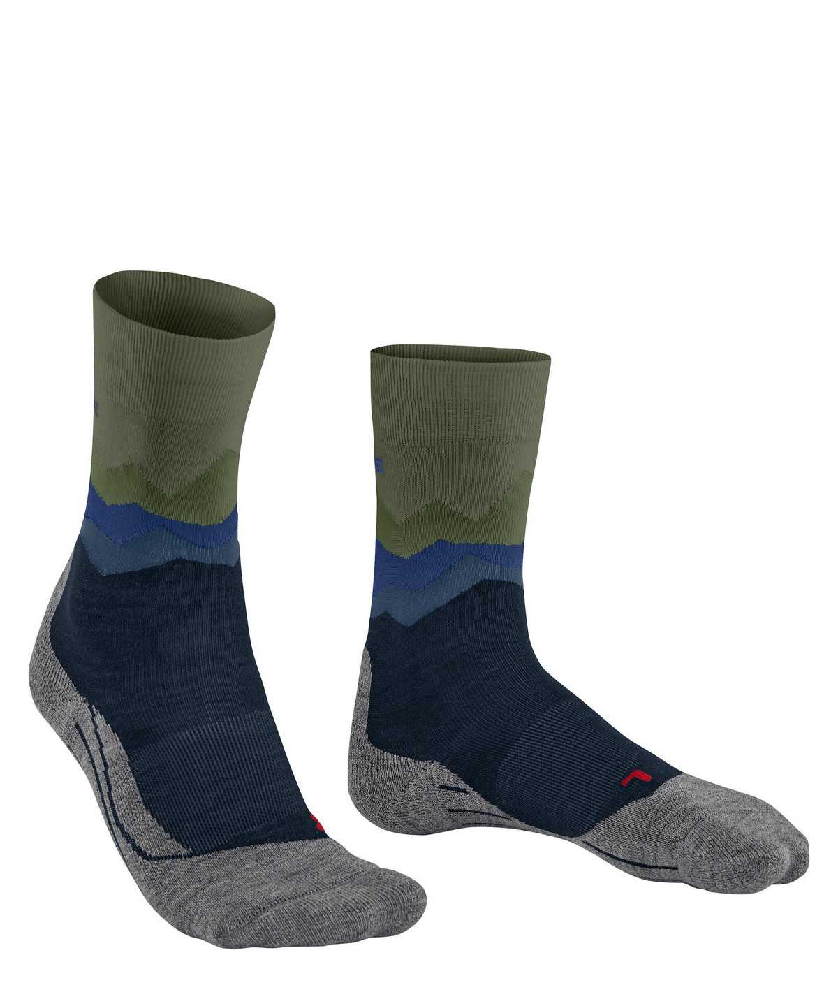 Calzini Uomo Falke TK2 Explore Trekking Socks Blu | MDER39647