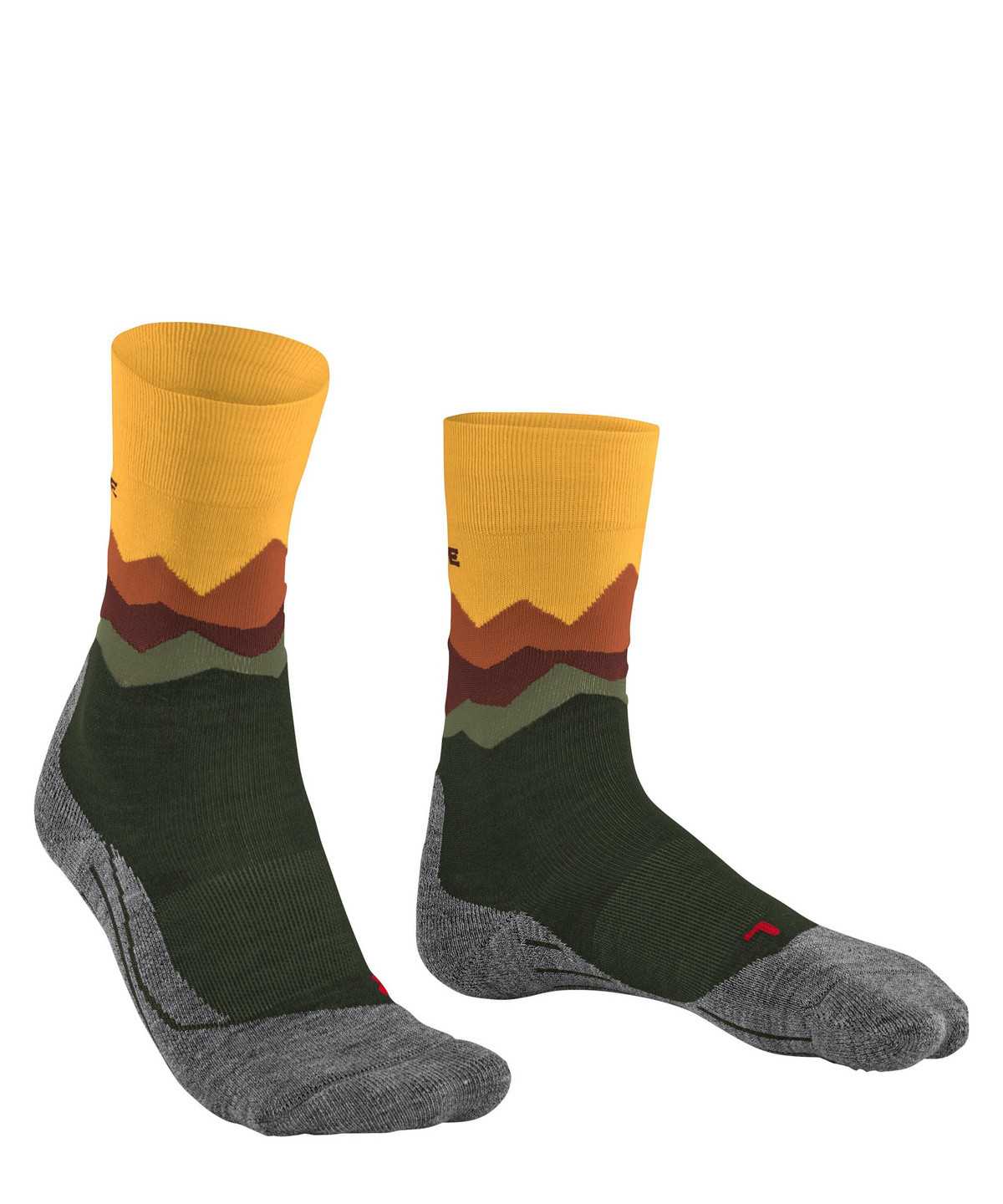 Calzini Uomo Falke TK2 Explore Trekking Socks Verdi | YCRF50137