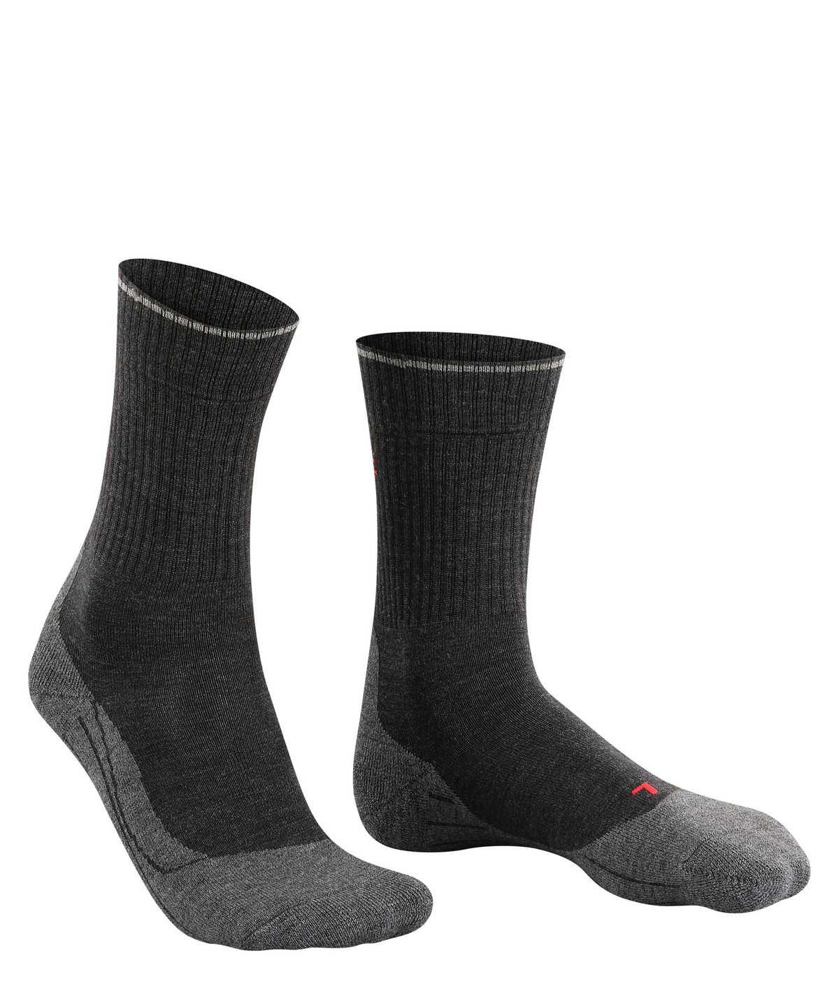 Calzini Uomo Falke TK2 Explore Wool Silk Trekking Socks Grigie | ZHRQ67529