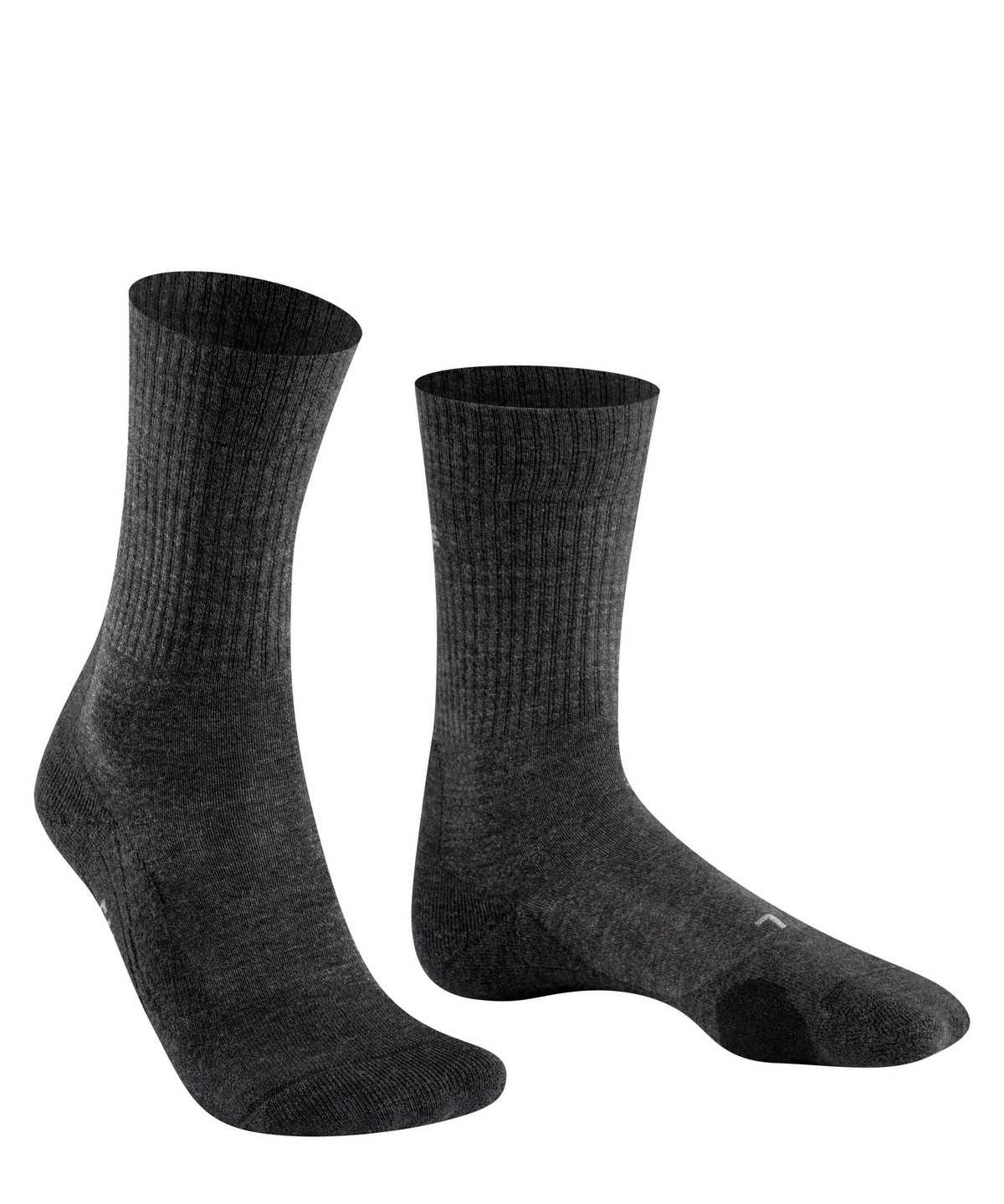 Calzini Uomo Falke TK2 Explore Wool Trekking Socks Grigie | WCXU78513