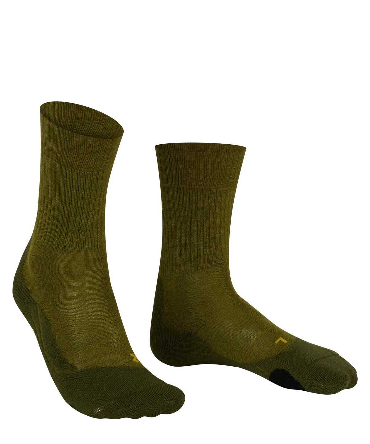 Calzini Uomo Falke TK2 Explore Wool Trekking Socks Verdi | CFIX75893