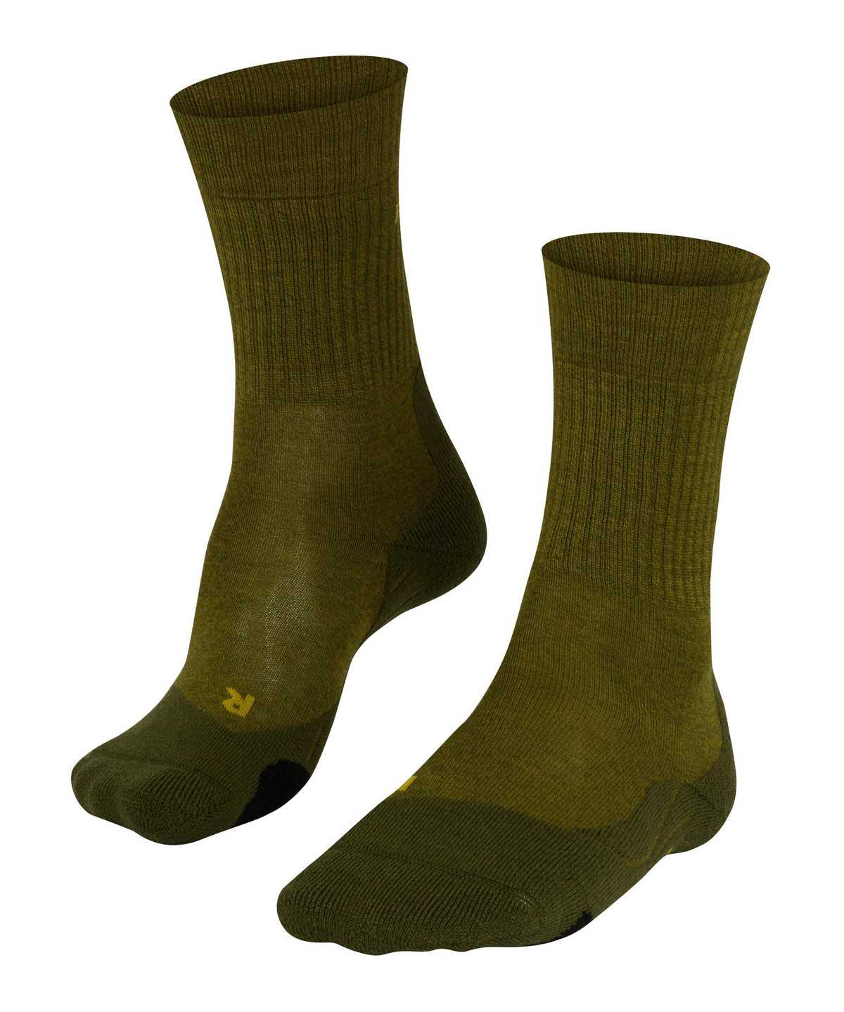 Calzini Uomo Falke TK2 Explore Wool Trekking Socks Verdi | CFIX75893