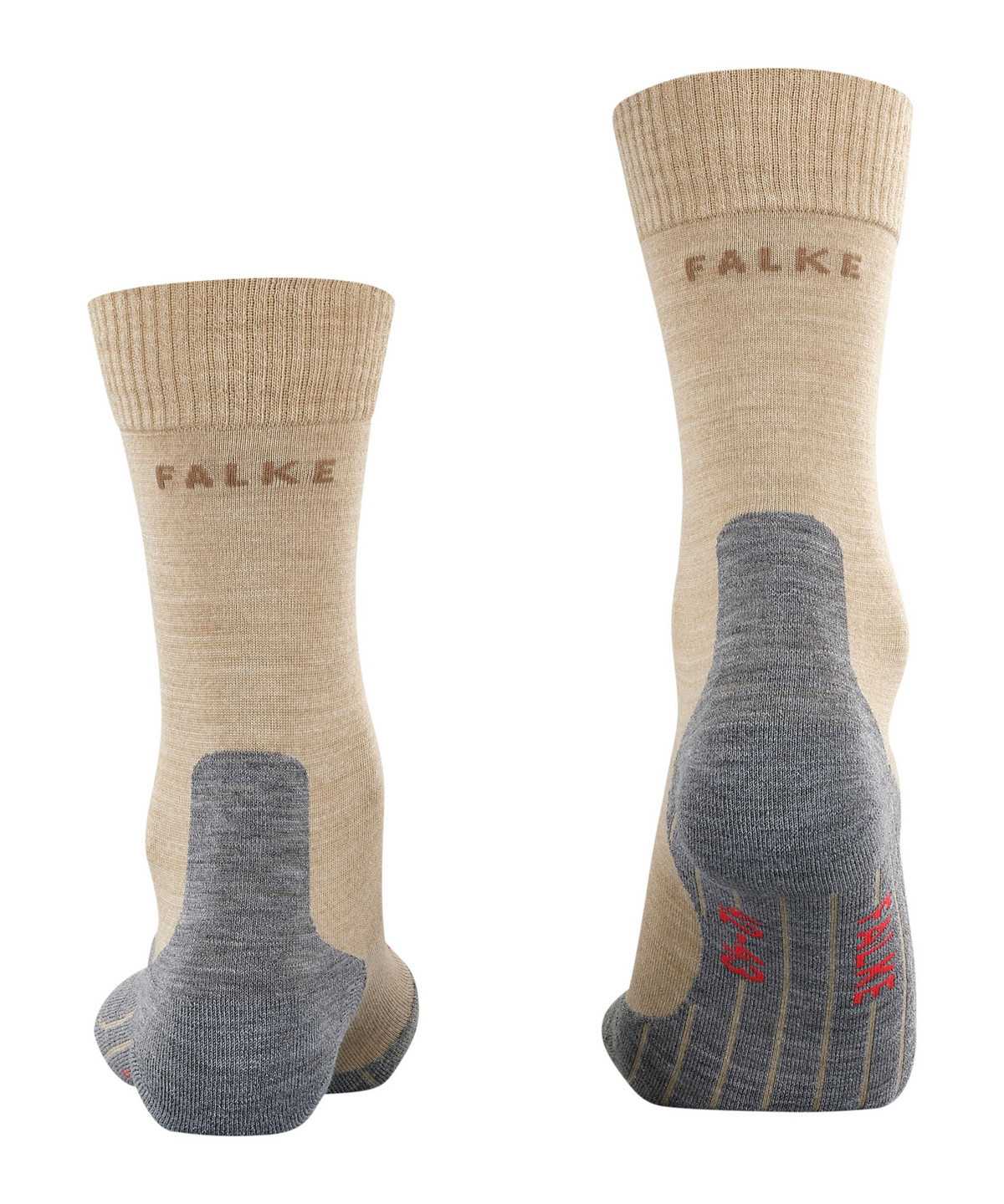 Calzini Uomo Falke TK5 Wander Trekking Socks Beige | OJUY69078