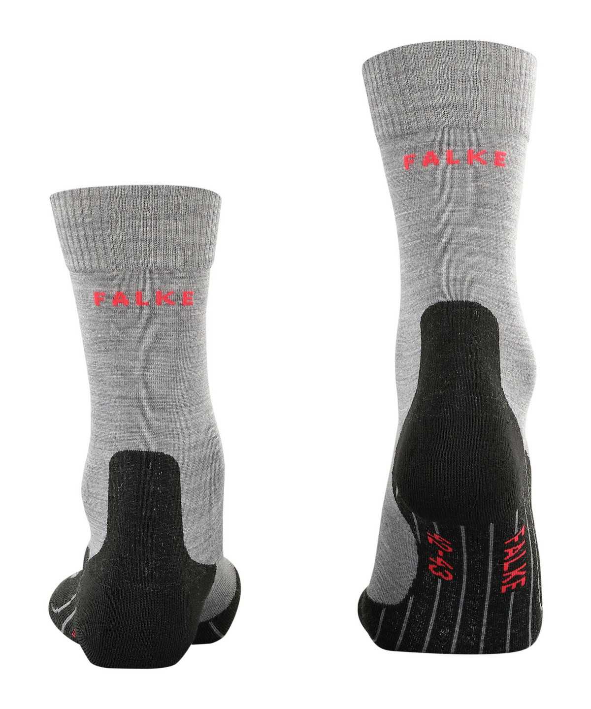 Calzini Uomo Falke TK5 Wander Trekking Socks Grigie | YMIV45693