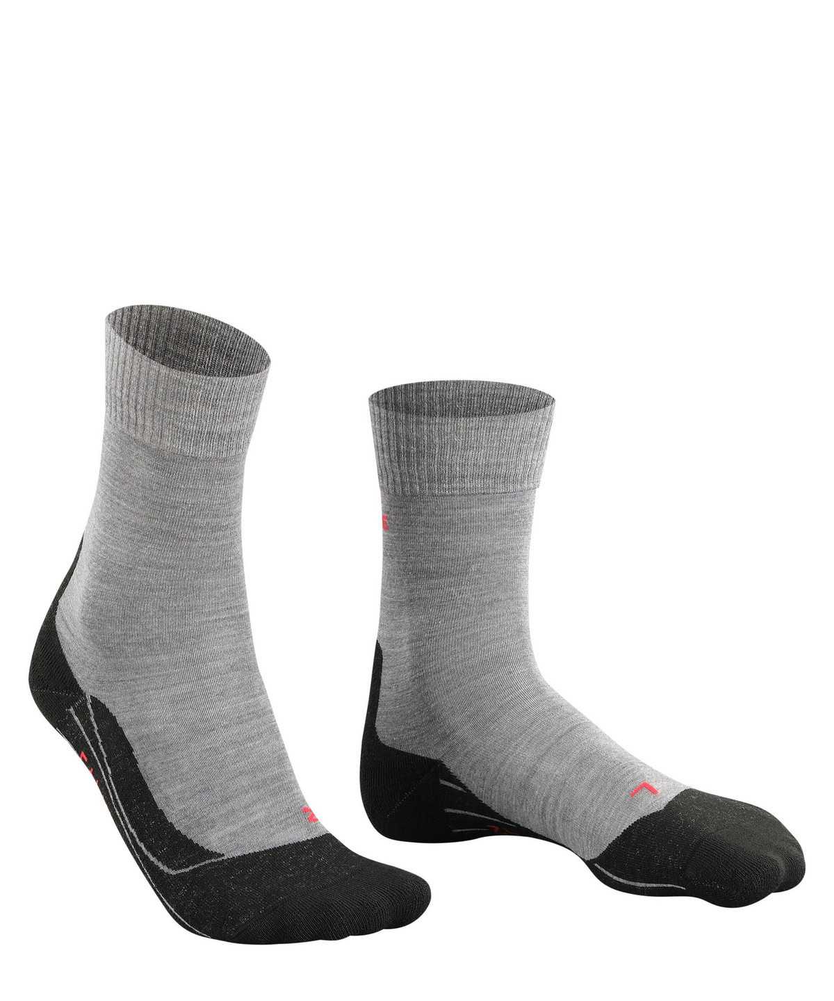 Calzini Uomo Falke TK5 Wander Trekking Socks Grigie | YMIV45693