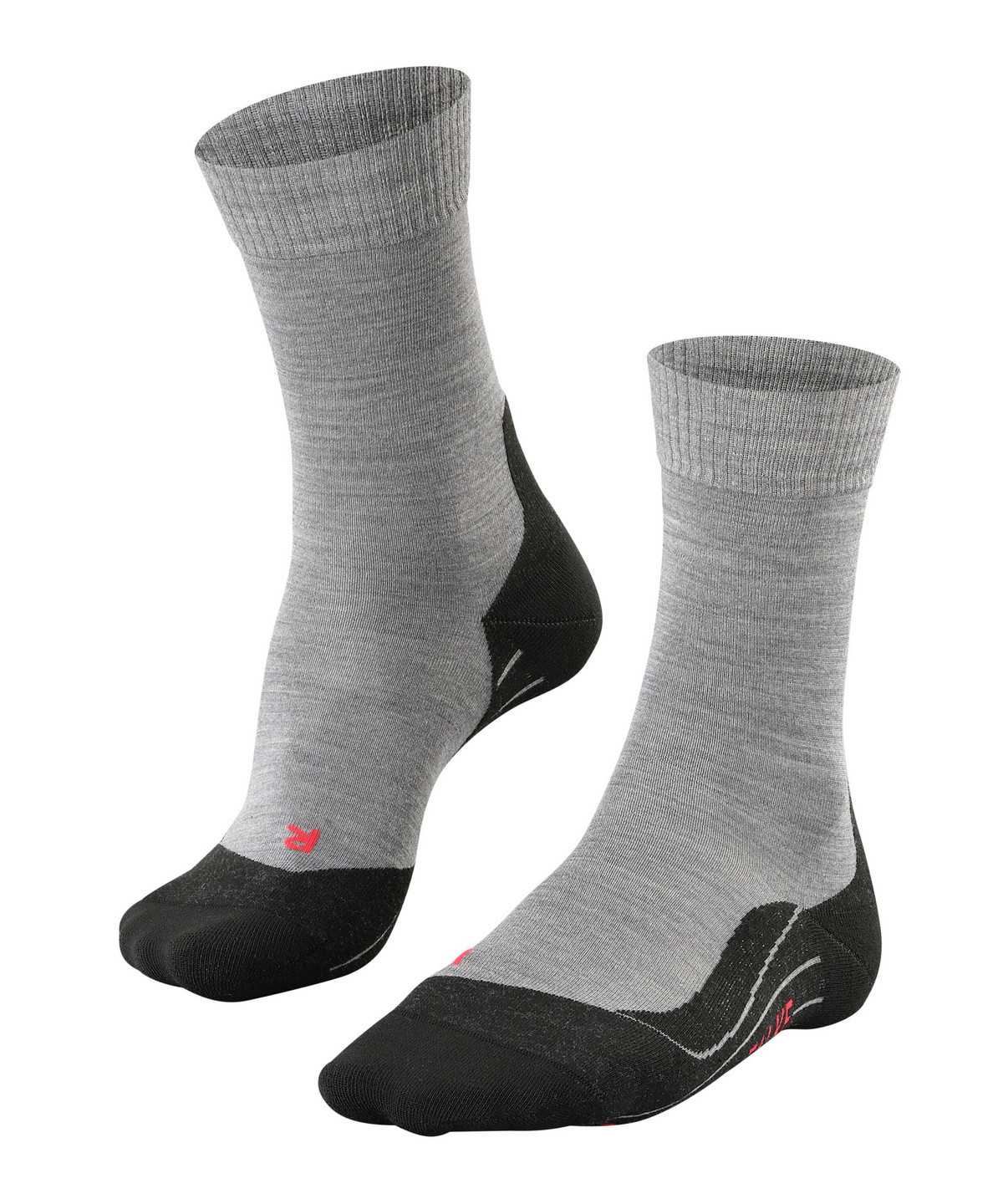 Calzini Uomo Falke TK5 Wander Trekking Socks Grigie | YMIV45693