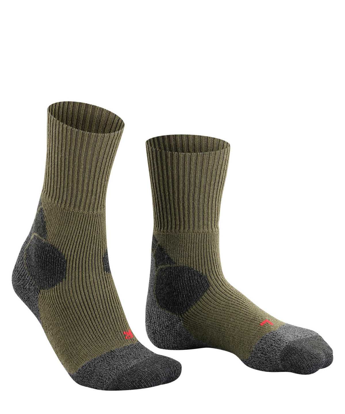 Calzini Uomo Falke TK-X Expedition Trekking Socks Verdi | MRLH47302