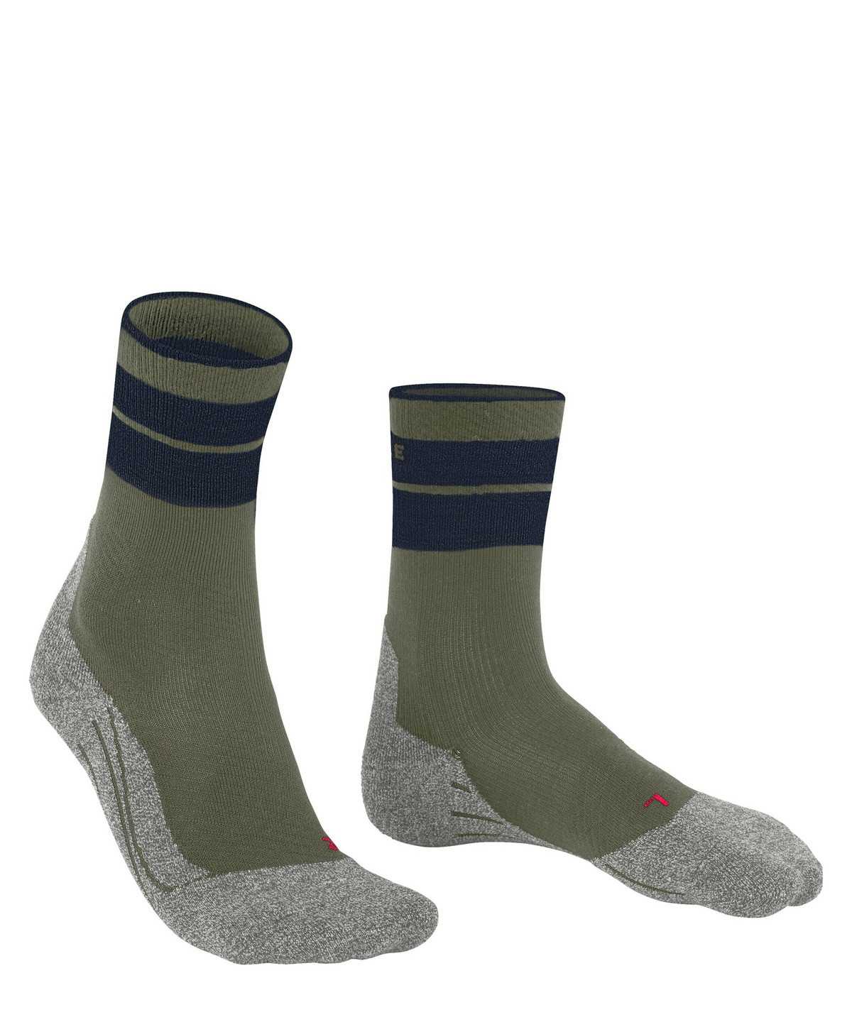 Calzini Uomo Falke TK Stabilizing Trekking Socks Verdi | QZAV72603