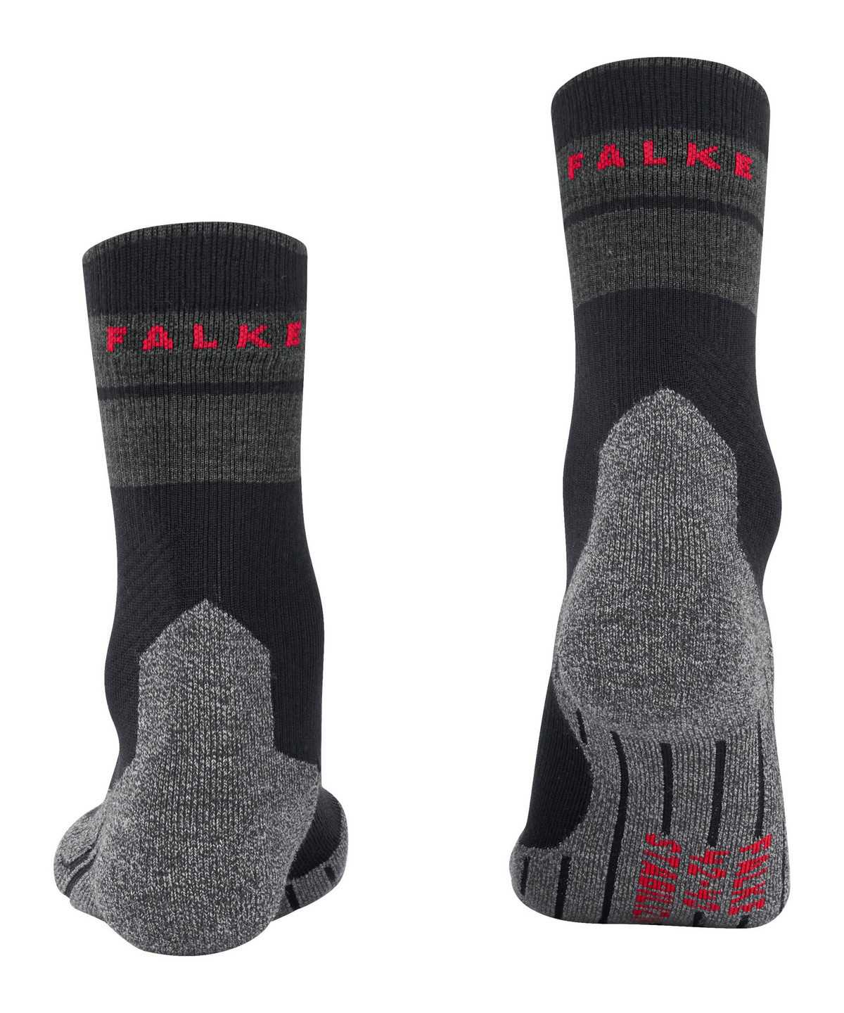 Calzini Uomo Falke TK Stabilizing Trekking Socks Nere | GQJK72609