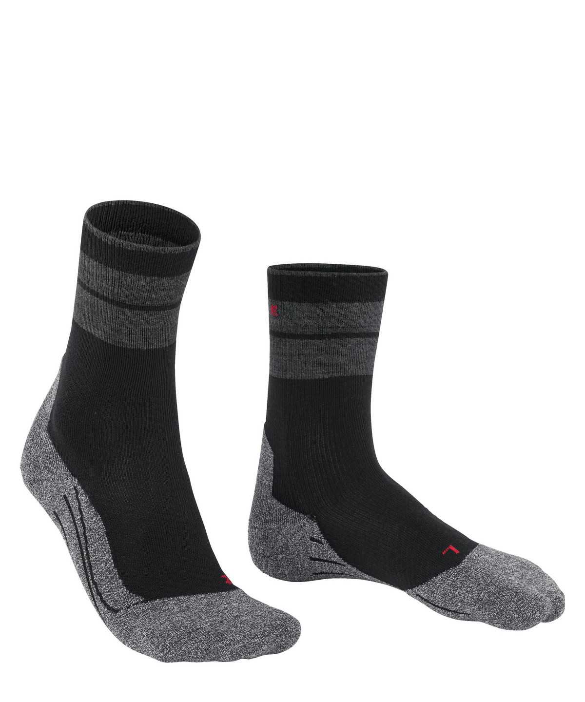 Calzini Uomo Falke TK Stabilizing Trekking Socks Nere | GQJK72609