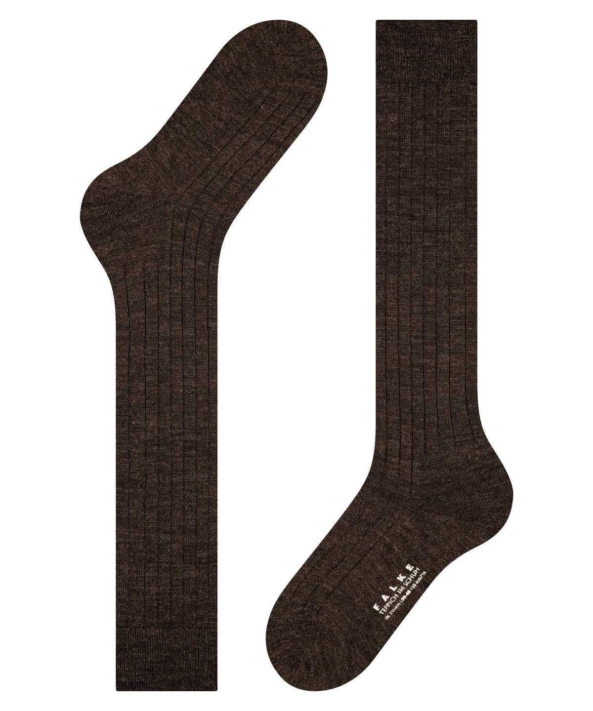 Calzini Uomo Falke Teppich im Schuh Knee-high Socks Marroni | FQHO04873