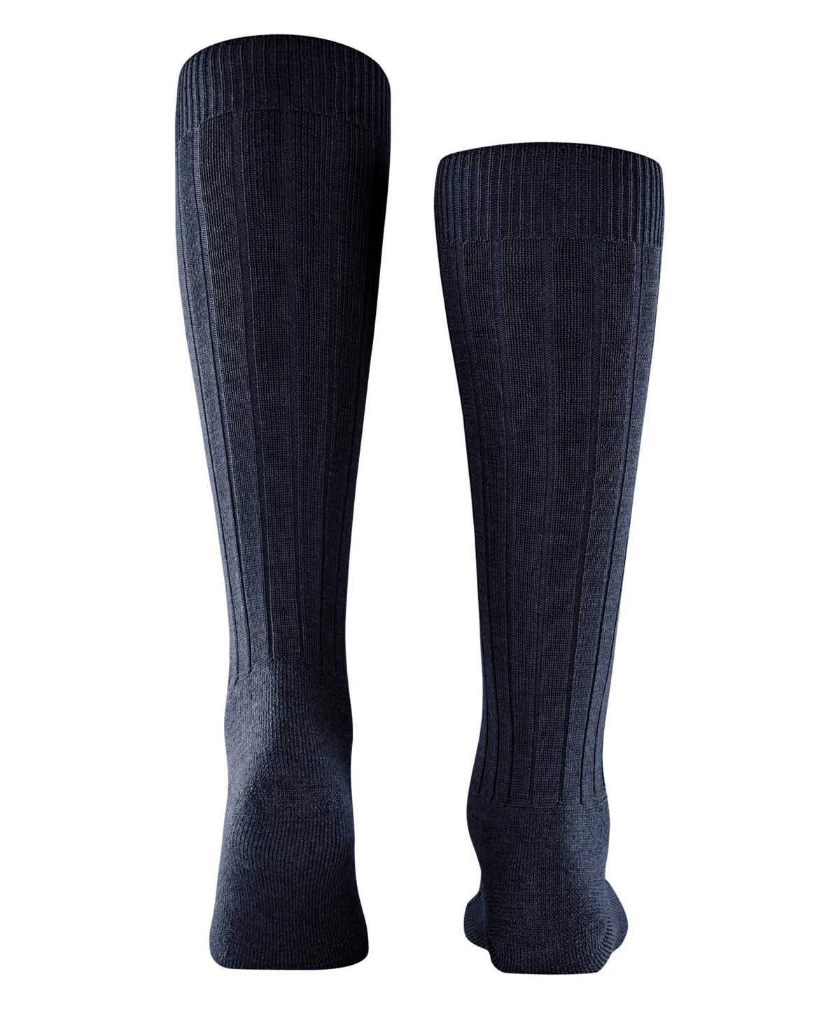 Calzini Uomo Falke Teppich im Schuh Knee-high Socks Blu | MNEO92473