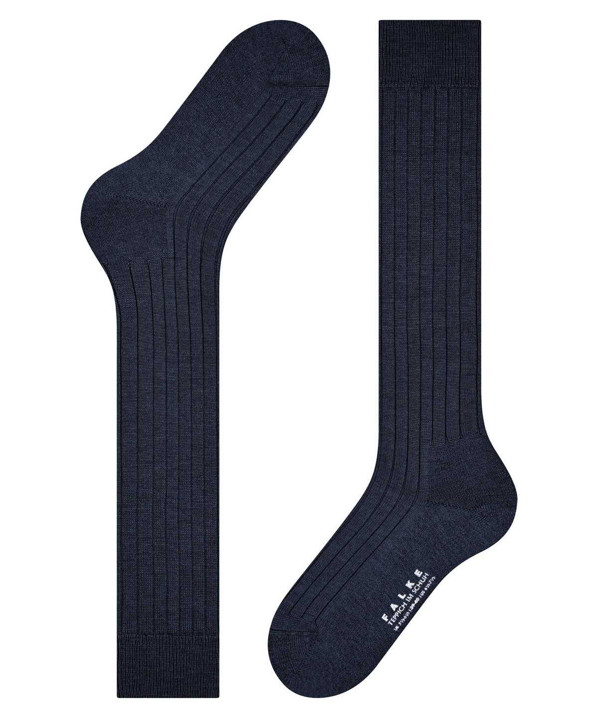 Calzini Uomo Falke Teppich im Schuh Knee-high Socks Blu | MNEO92473