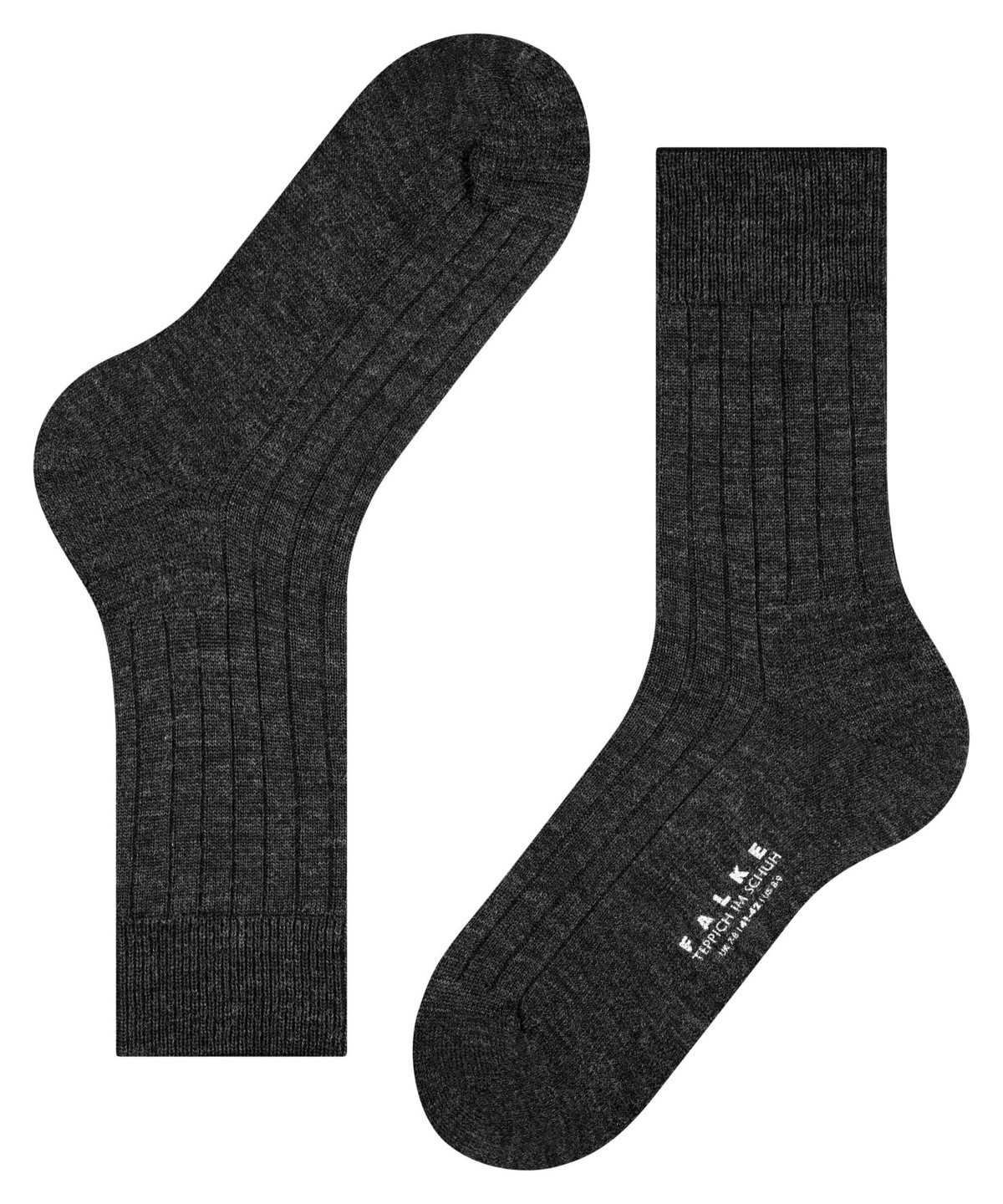 Calzini Uomo Falke Teppich im Schuh Socks Grigie | JLEC60319