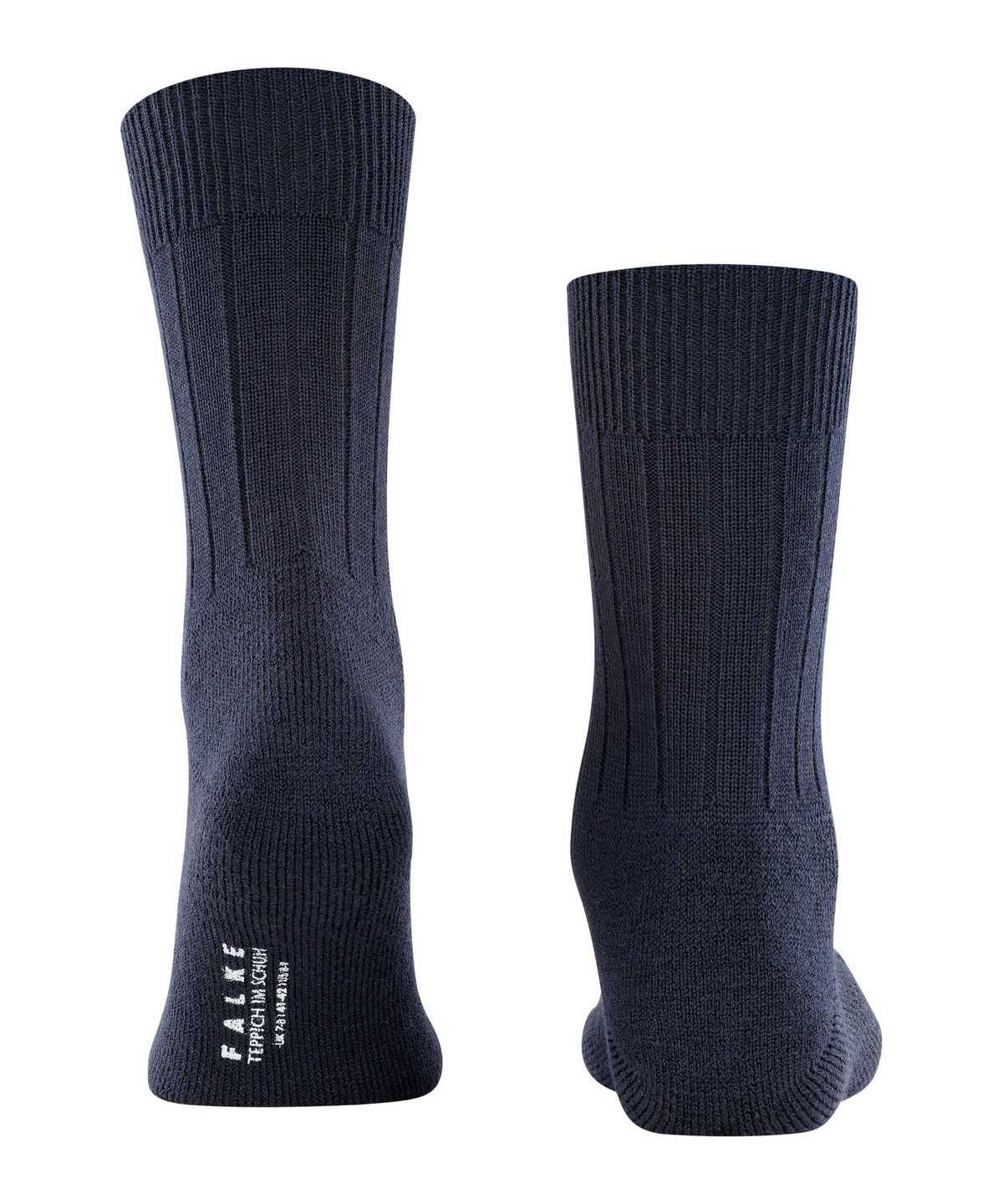 Calzini Uomo Falke Teppich im Schuh Socks Blu | XJKT61837