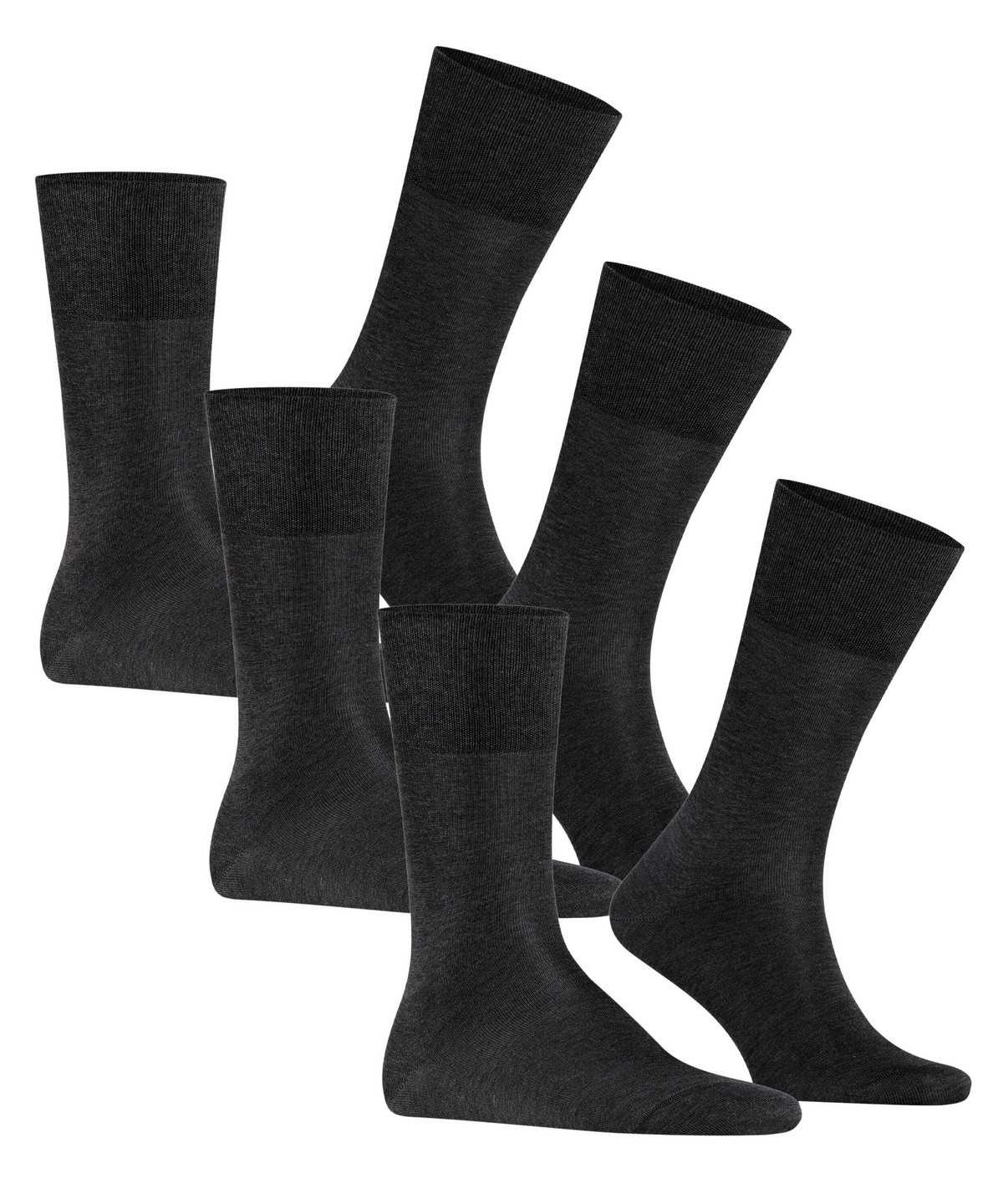 Calzini Uomo Falke Tiago 3-Pack Socks Grigie | OIBD68071