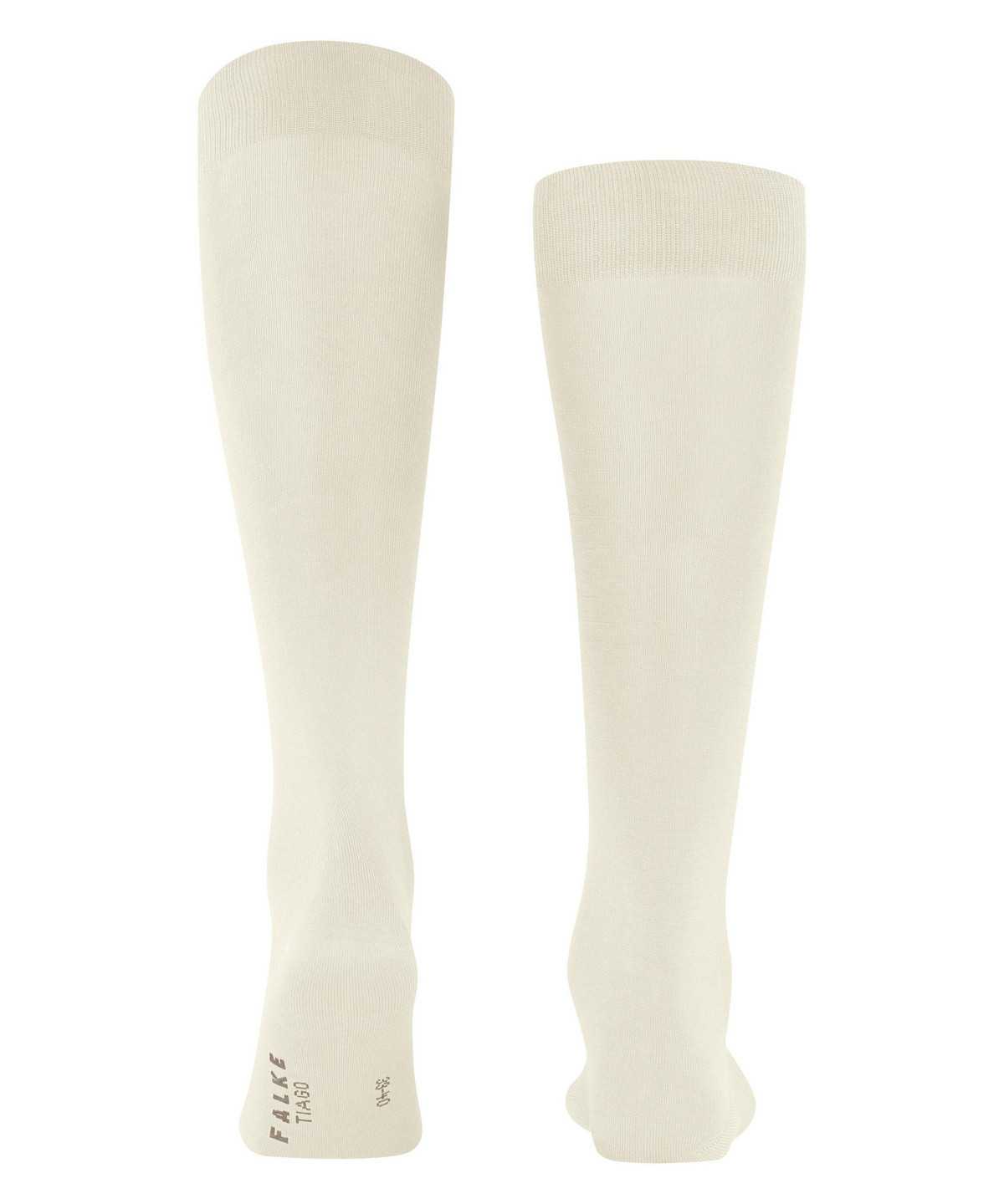 Calzini Uomo Falke Tiago Knee-high Socks Beige | TNEB84056