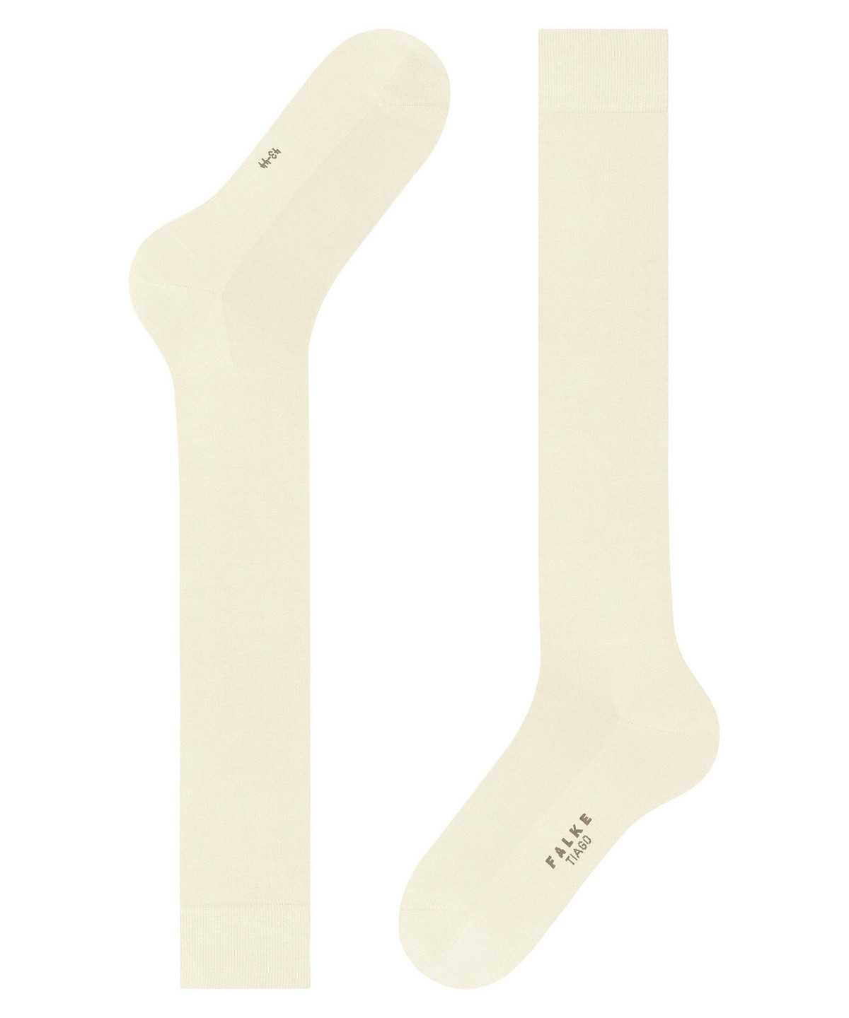 Calzini Uomo Falke Tiago Knee-high Socks Beige | TNEB84056