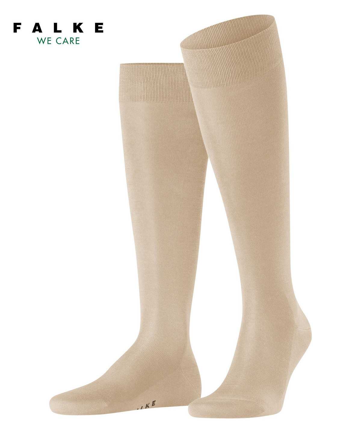 Calzini Uomo Falke Tiago Knee-high Socks Beige | LFSG92478