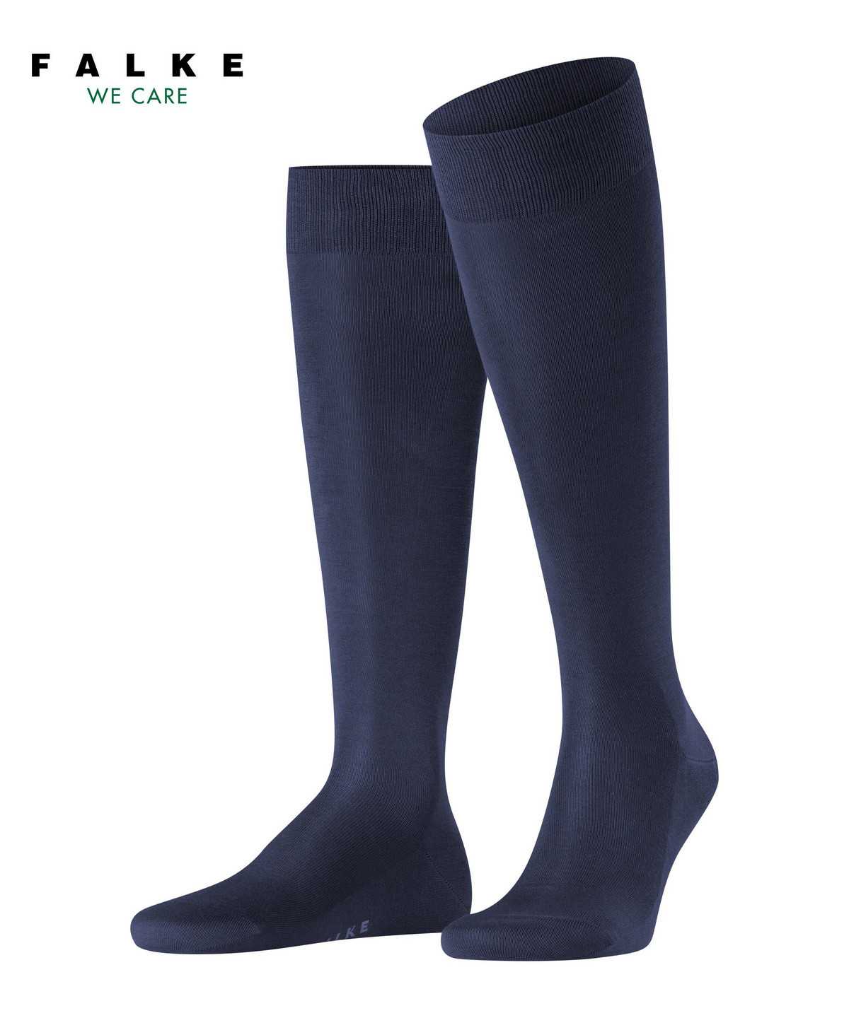 Calzini Uomo Falke Tiago Knee-high Socks Blu | QBNK59476