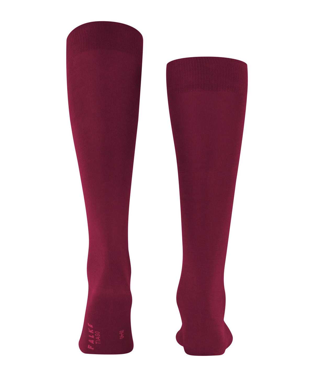 Calzini Uomo Falke Tiago Knee-high Socks Rosse | MAUX93016