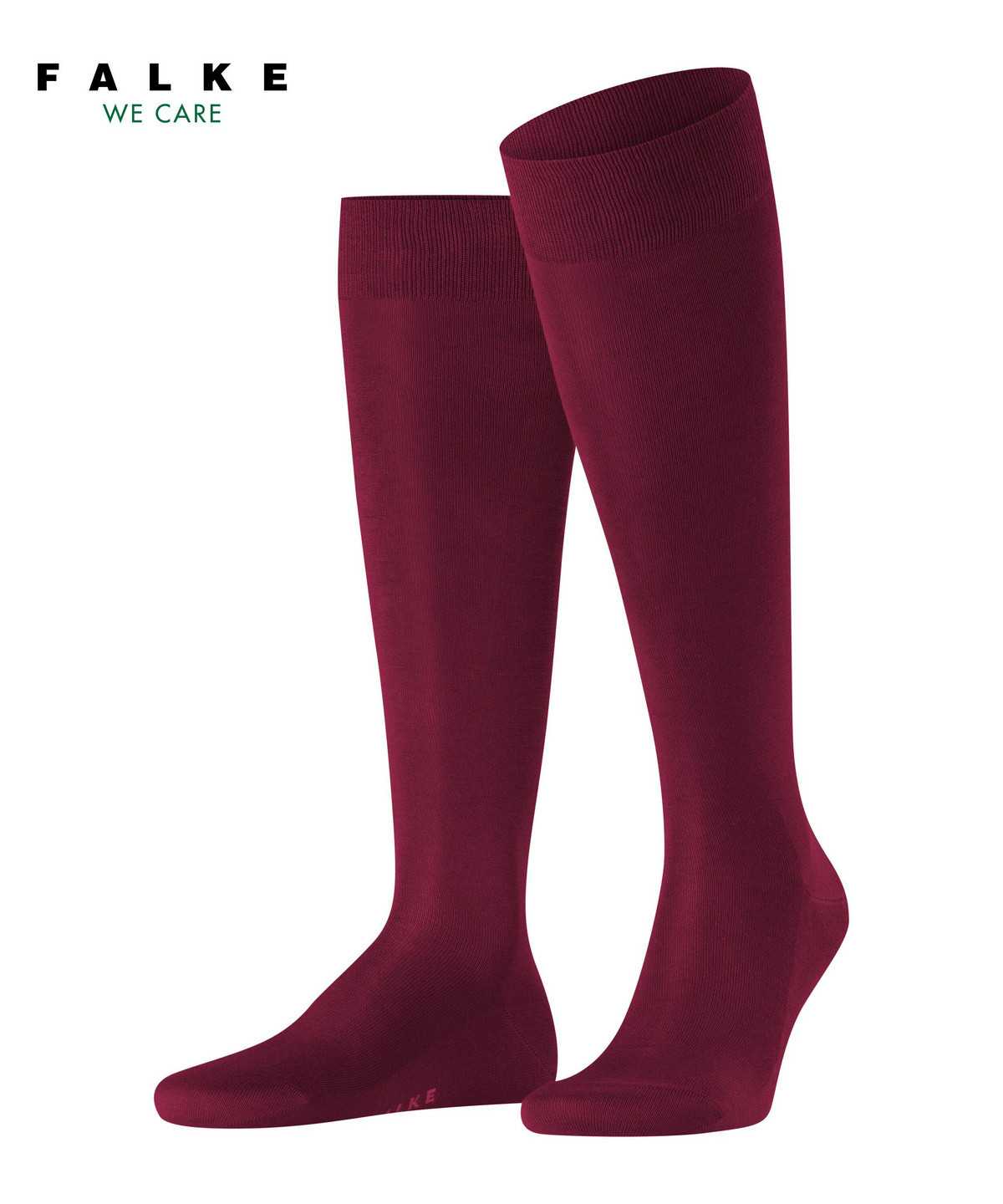 Calzini Uomo Falke Tiago Knee-high Socks Rosse | MAUX93016