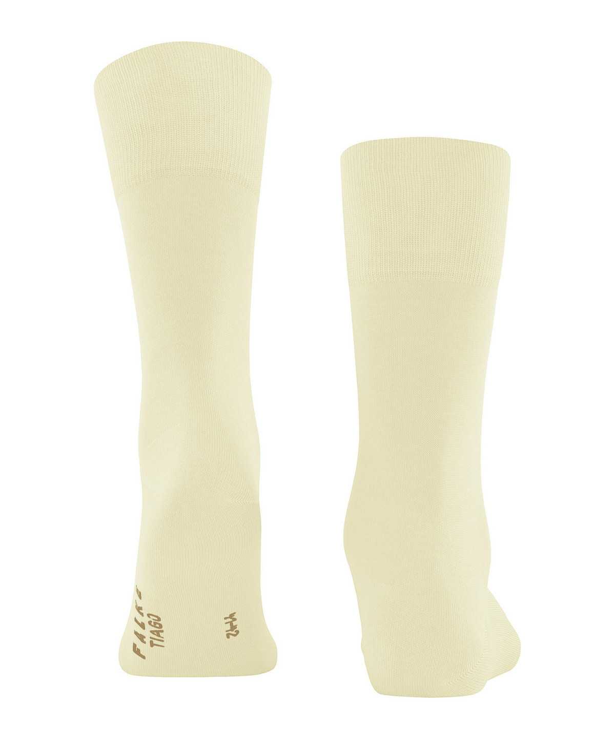 Calzini Uomo Falke Tiago Socks Beige | DLZE61704