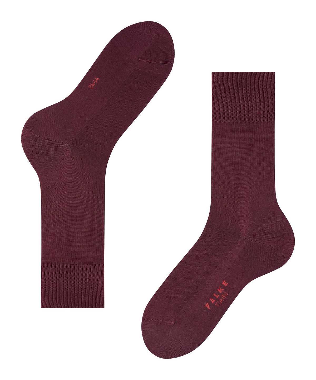 Calzini Uomo Falke Tiago Socks Rosse | WYRU94563