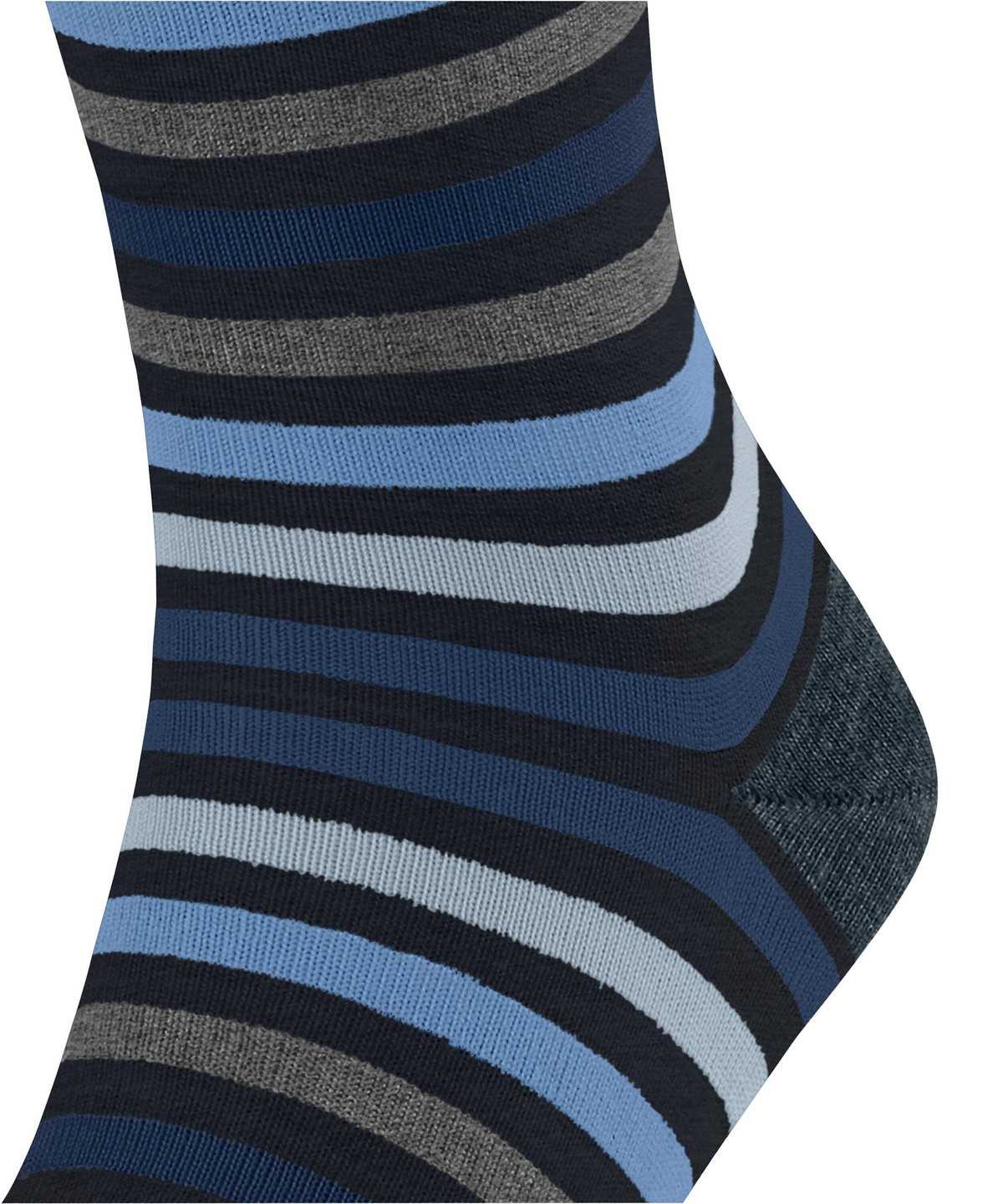 Calzini Uomo Falke Tinted Stripe Socks Blu | VCAJ38417