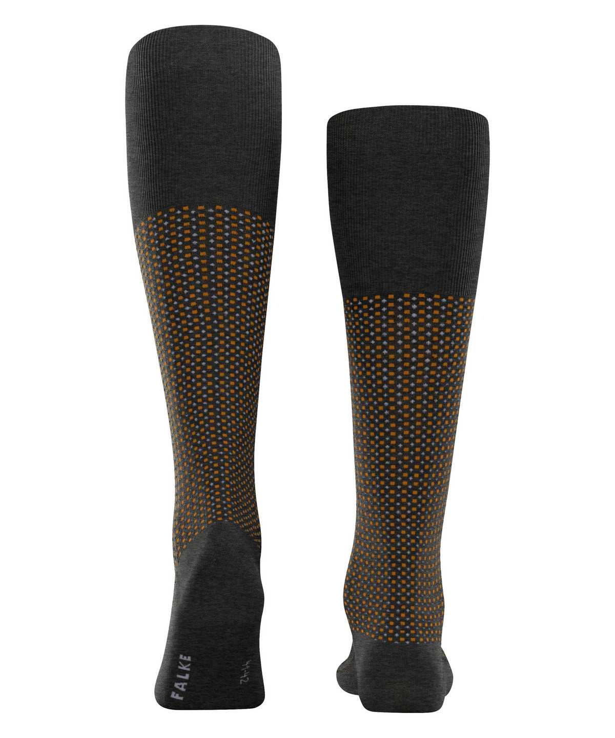 Calzini Uomo Falke Uptown Tie Knee-high Socks Grigie | BGNW81359