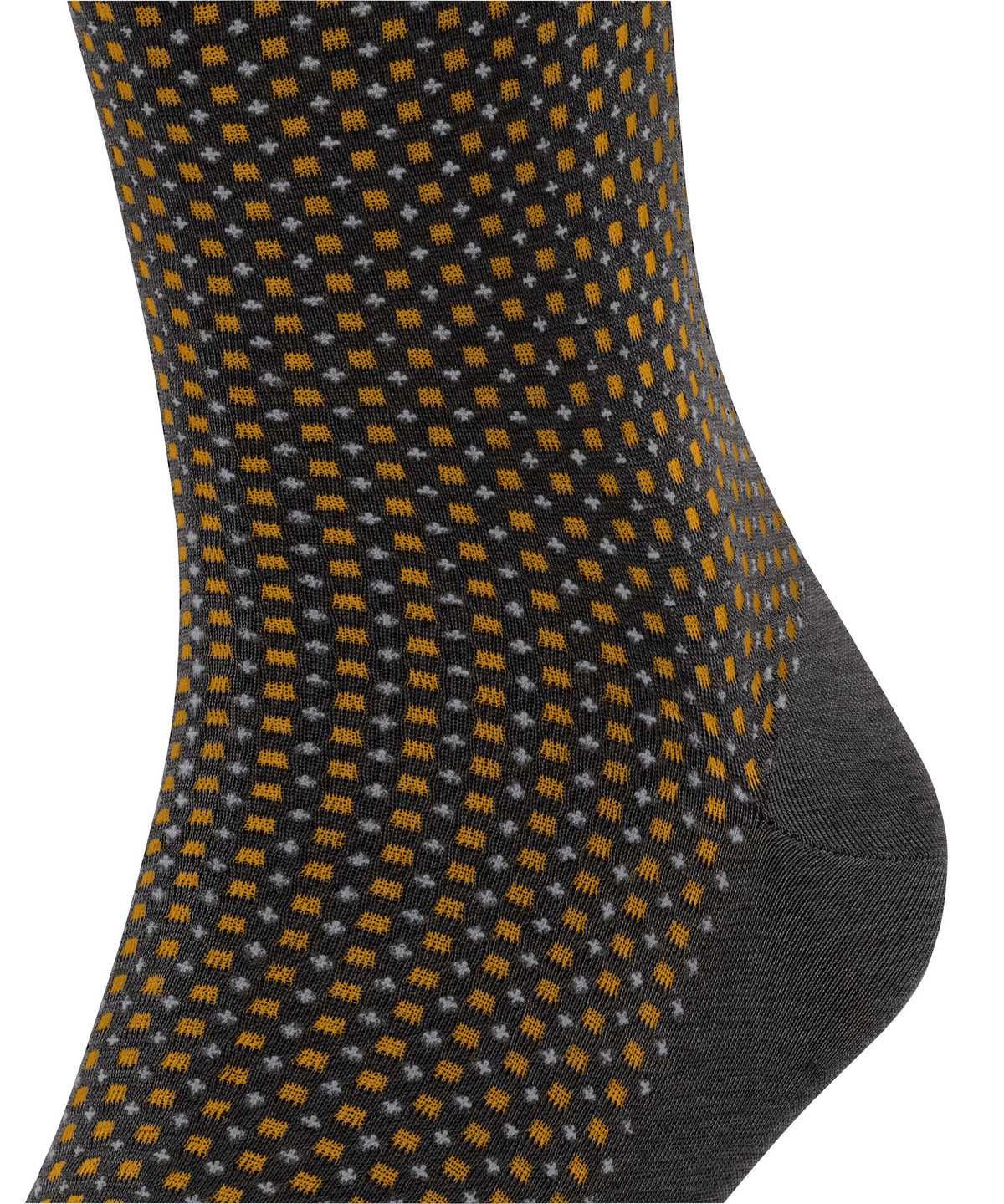 Calzini Uomo Falke Uptown Tie Knee-high Socks Grigie | BGNW81359