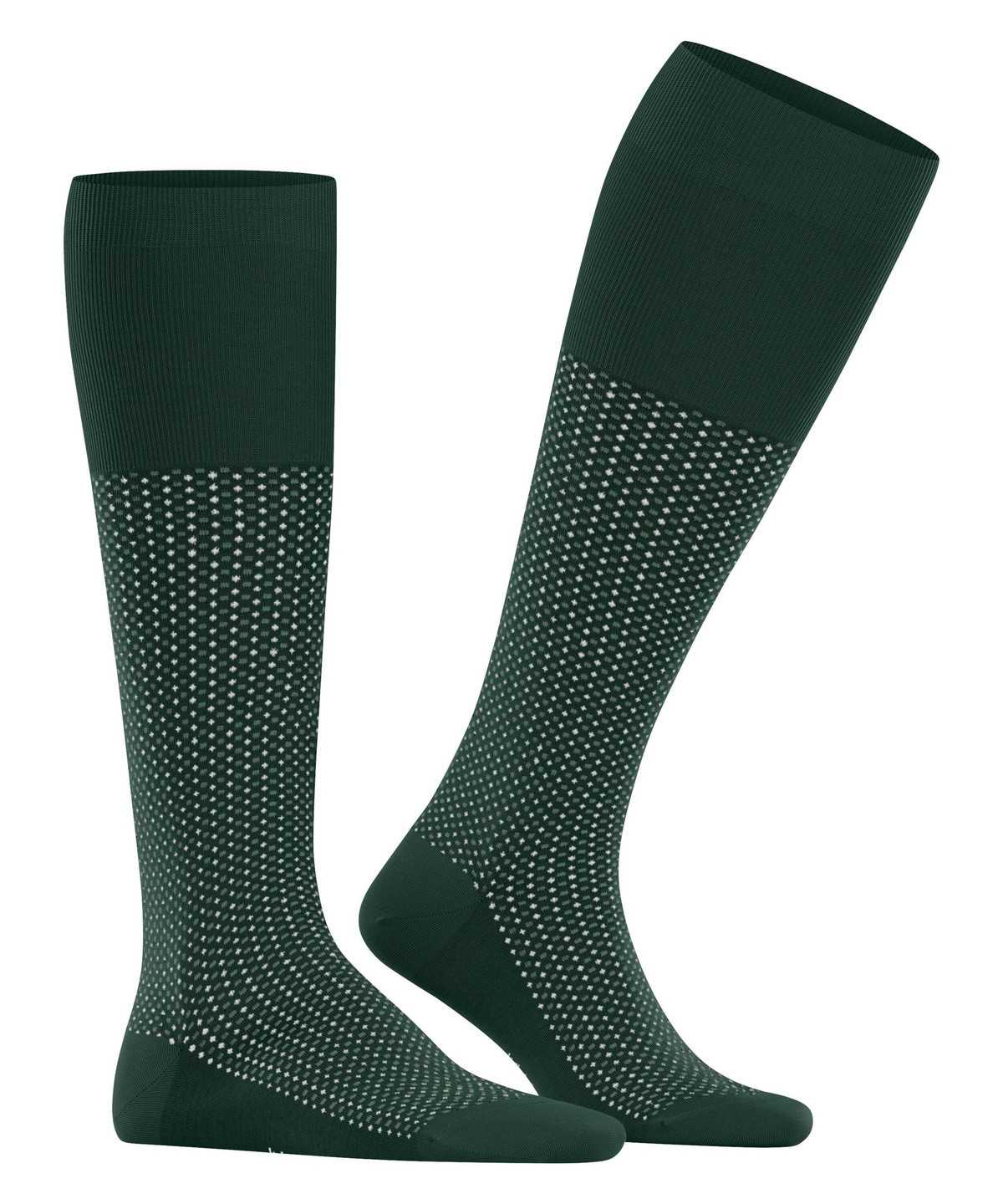 Calzini Uomo Falke Uptown Tie Knee-high Socks Verdi | OXWP38079