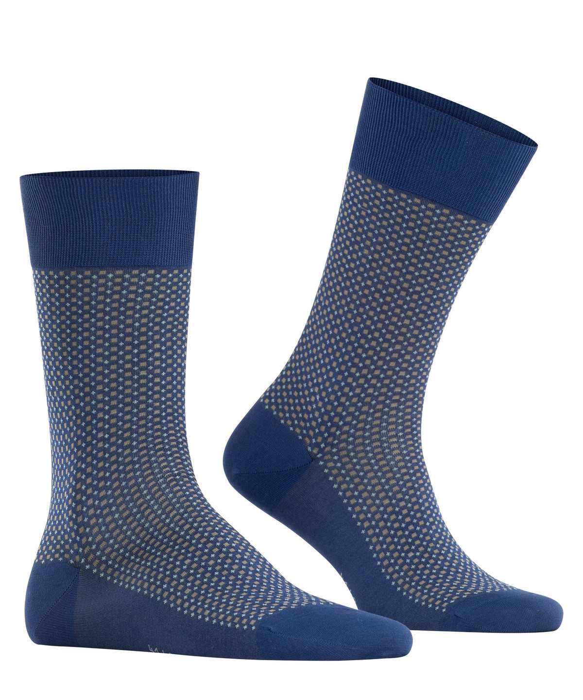 Calzini Uomo Falke Uptown Tie Socks Blu | ZXEN21348