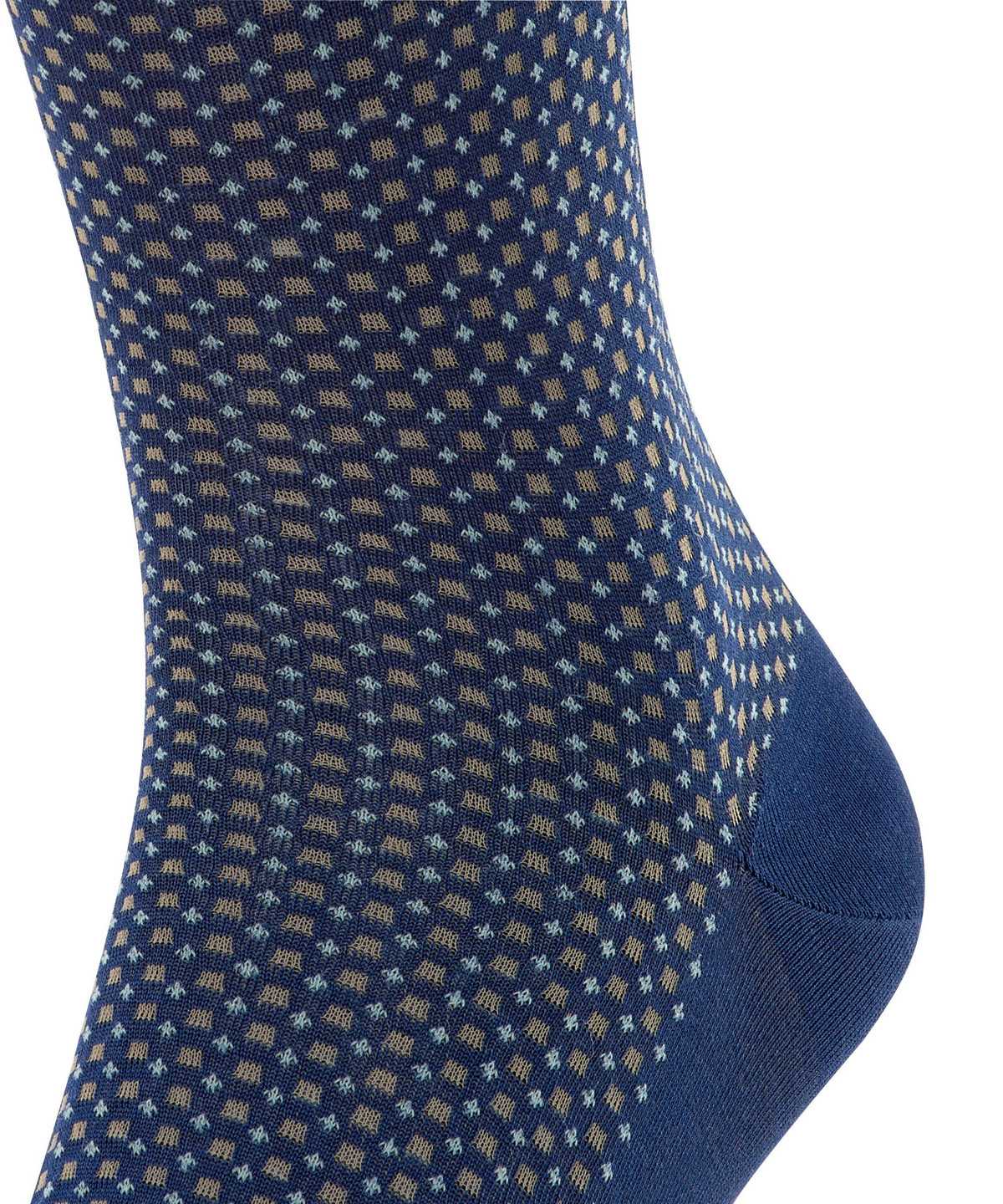 Calzini Uomo Falke Uptown Tie Socks Blu | ZXEN21348