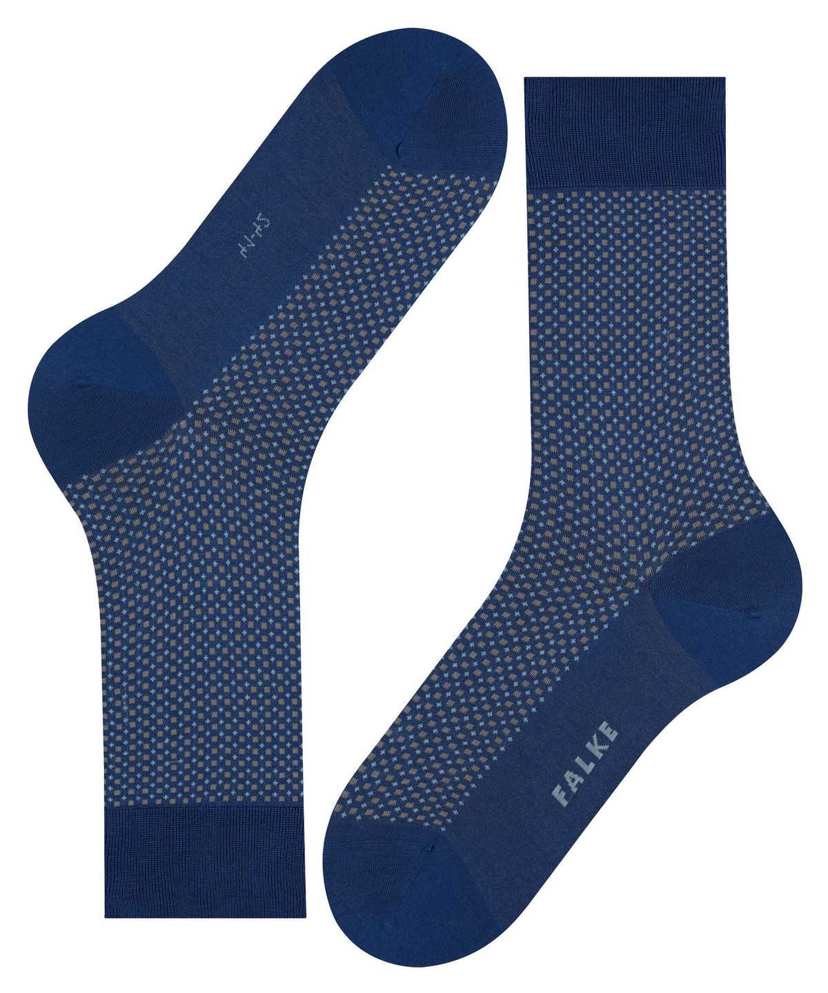 Calzini Uomo Falke Uptown Tie Socks Blu | ZXEN21348