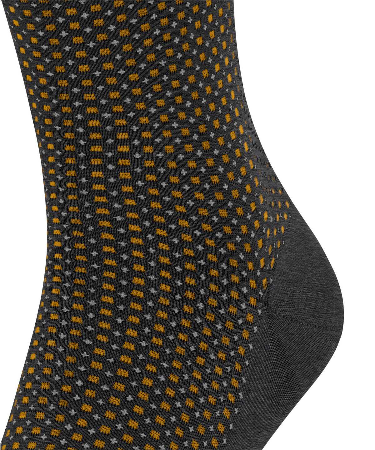 Calzini Uomo Falke Uptown Tie Socks Grigie | AYLP98321