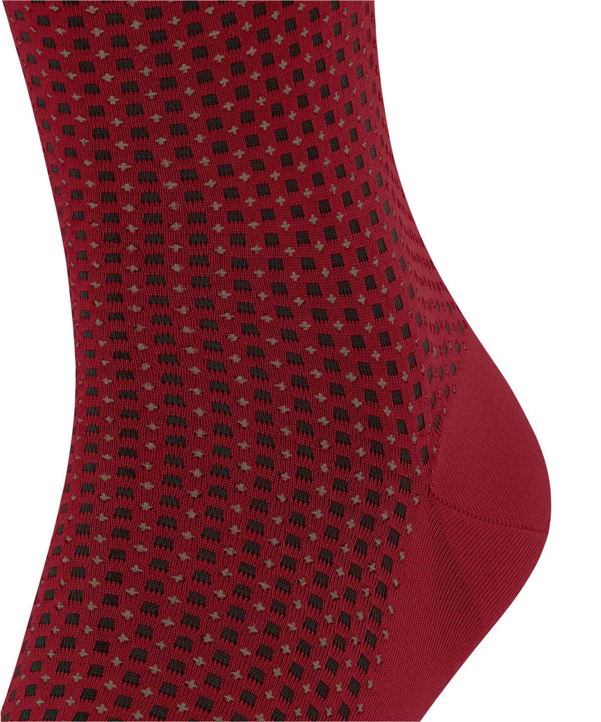 Calzini Uomo Falke Uptown Tie Socks Rosse | DFTY27910