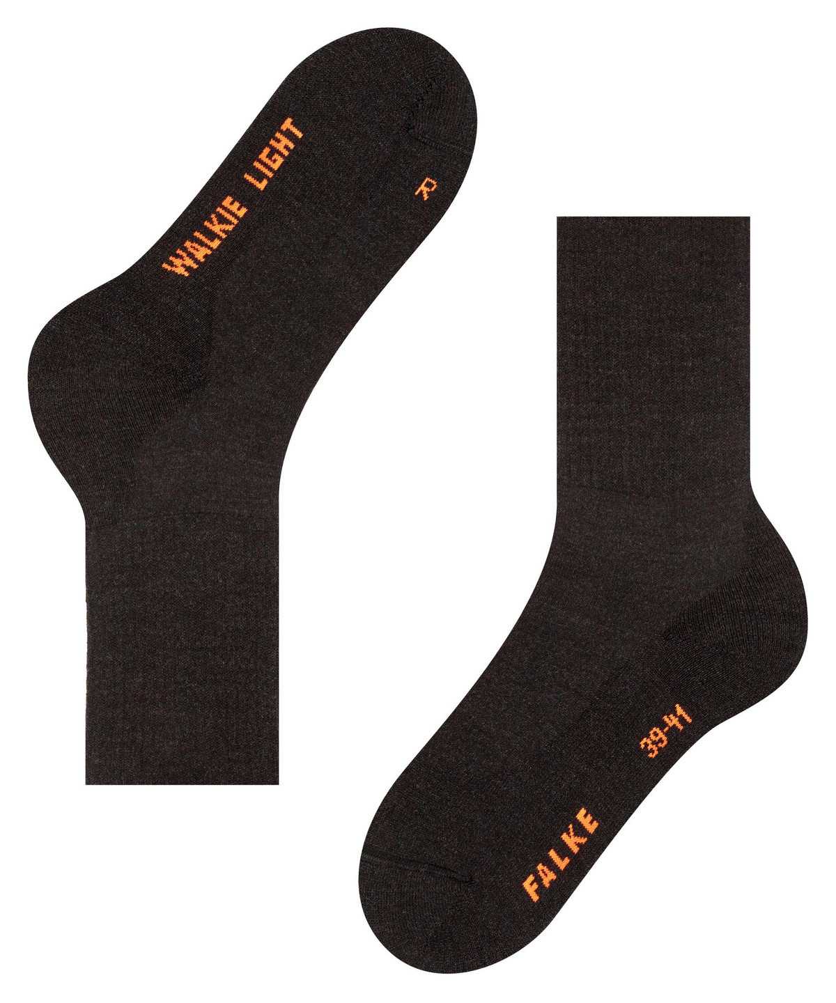 Calzini Uomo Falke Walkie Light Boot socks Grigie | WZRU05469