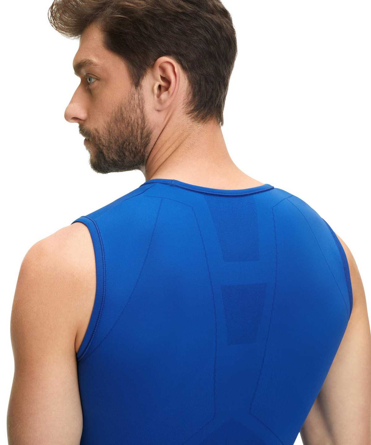 Functional Underwear Uomo Falke Singlet Warm Blu | GEHA72853