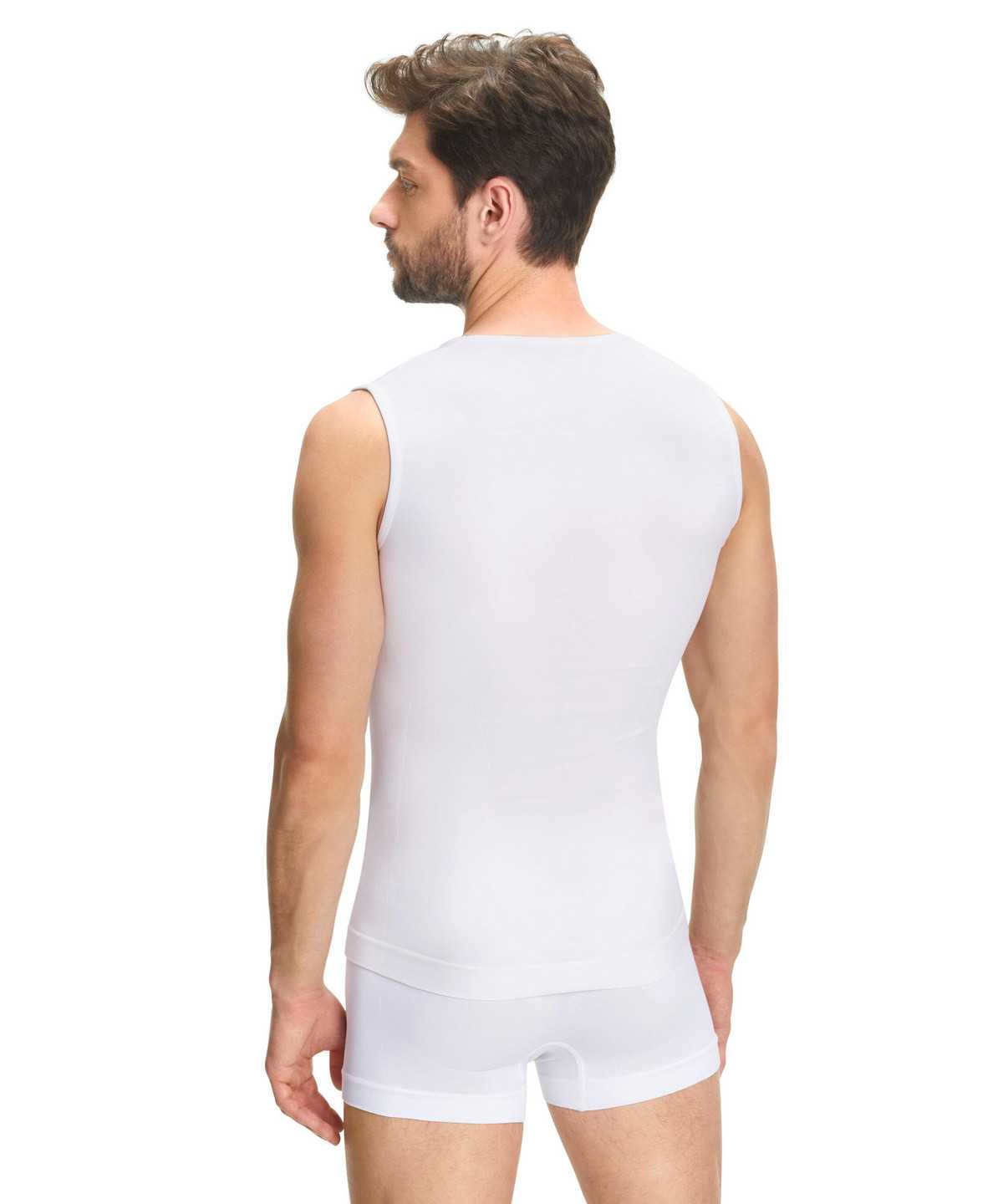 Functional Underwear Uomo Falke Singlet Warm Bianche | NGMY16820