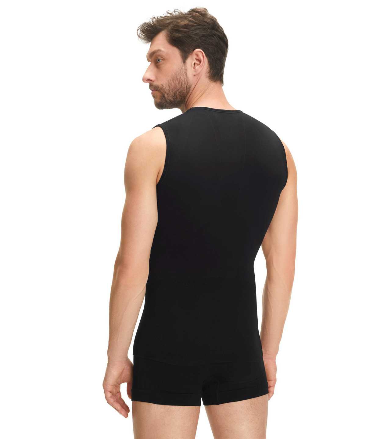 Functional Underwear Uomo Falke Singlet Warm Nere | WVQZ82706