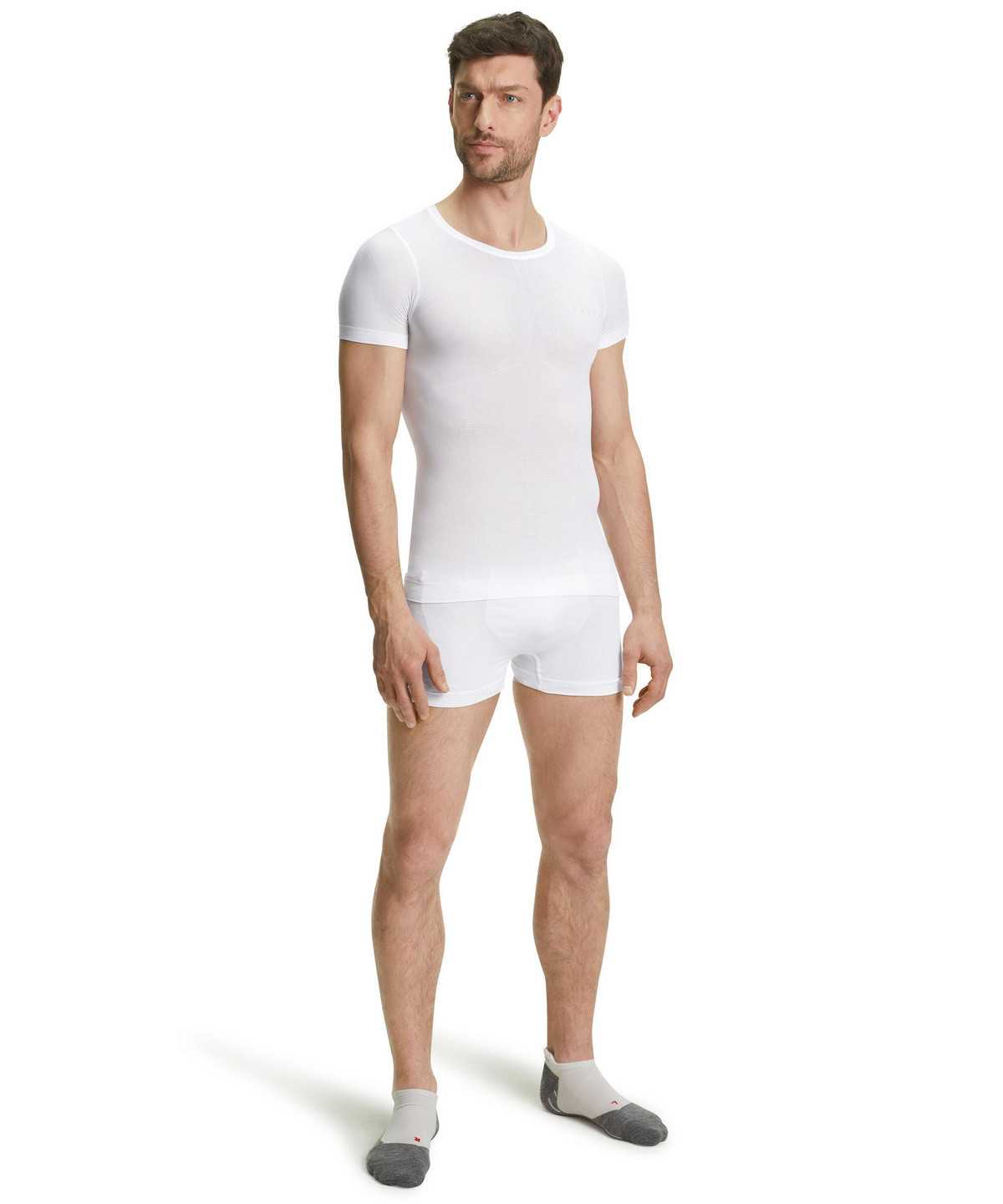 Functional Underwear Uomo Falke T-Shirt Ultralight Cool Bianche | NWLI32465