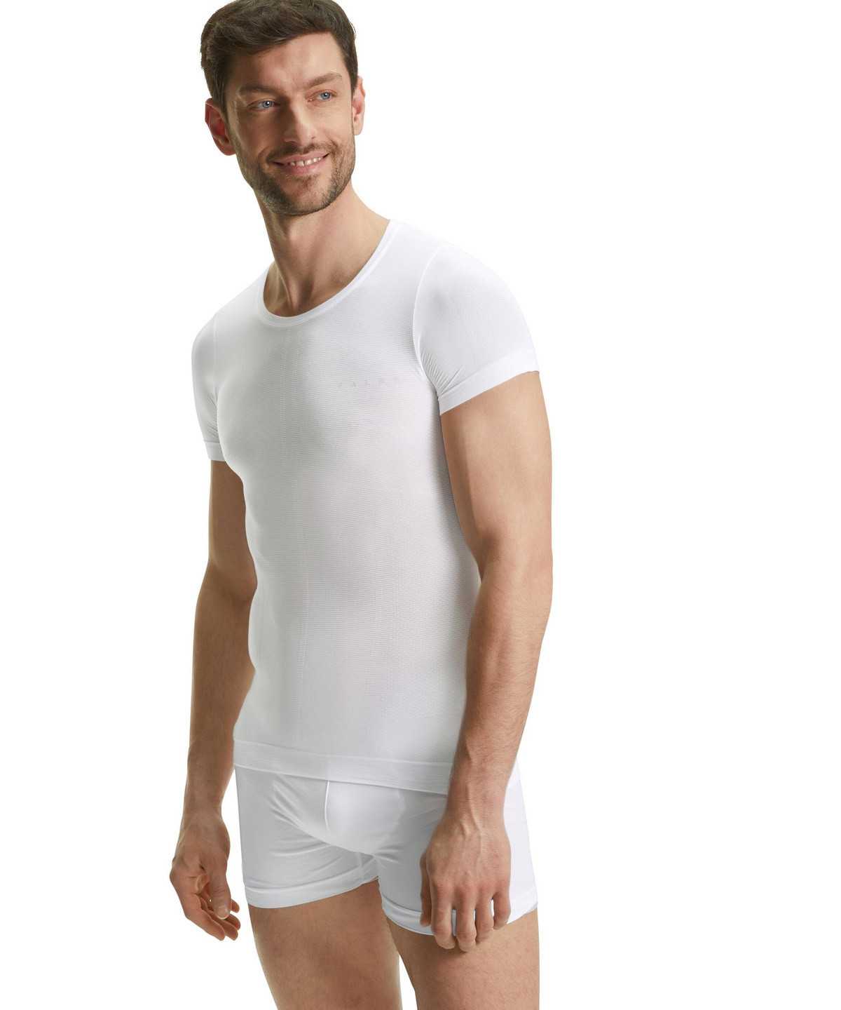 Functional Underwear Uomo Falke T-Shirt Ultralight Cool Bianche | NWLI32465