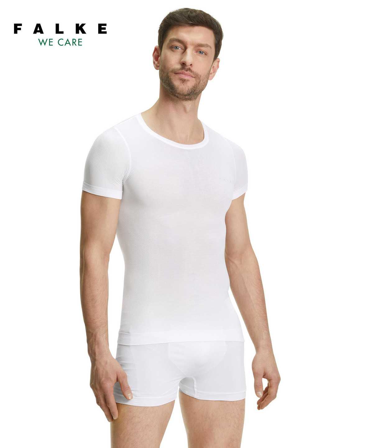 Functional Underwear Uomo Falke T-Shirt Ultralight Cool Bianche | NWLI32465