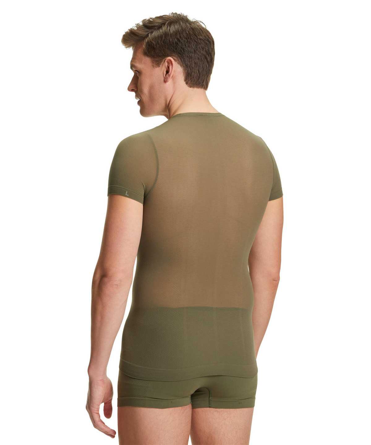 Functional Underwear Uomo Falke T-Shirt Ultralight Cool Verdi | EVGX10967