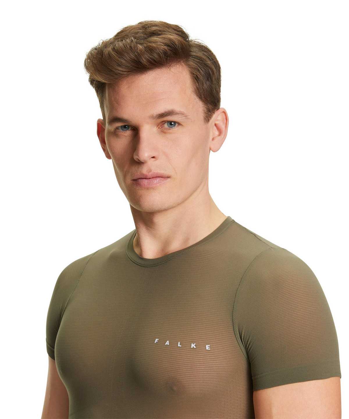 Functional Underwear Uomo Falke T-Shirt Ultralight Cool Verdi | EVGX10967