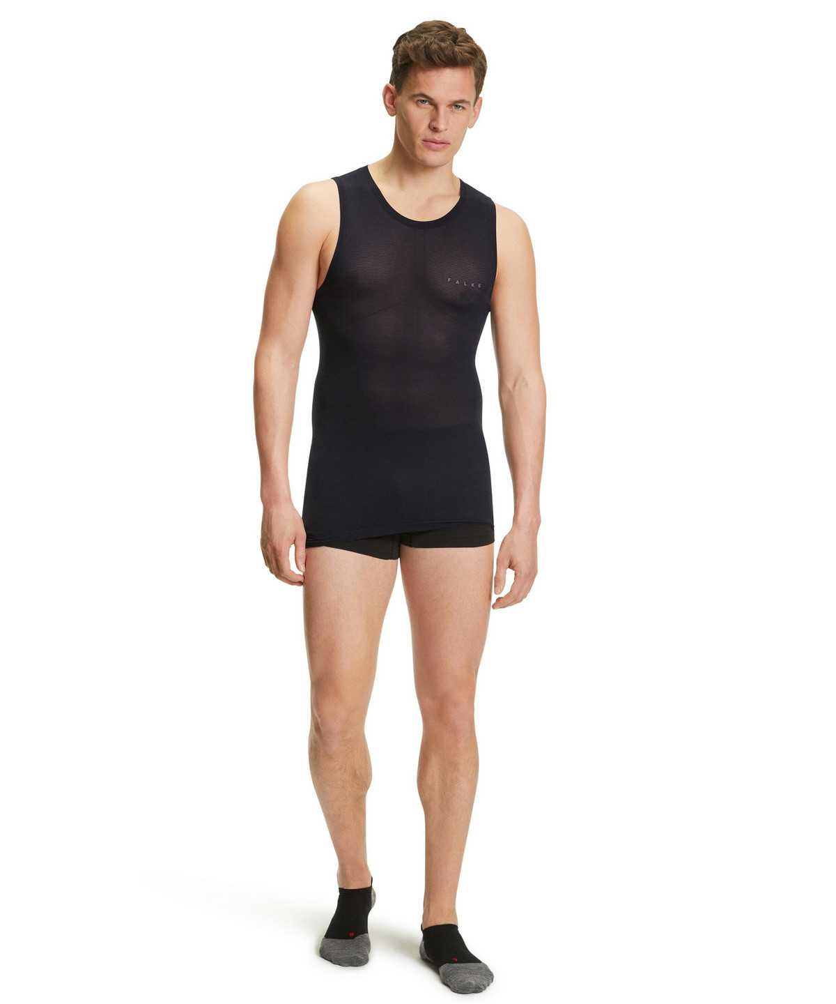 Functional Underwear Uomo Falke Top Ultralight Cool Nere | LDSC81546