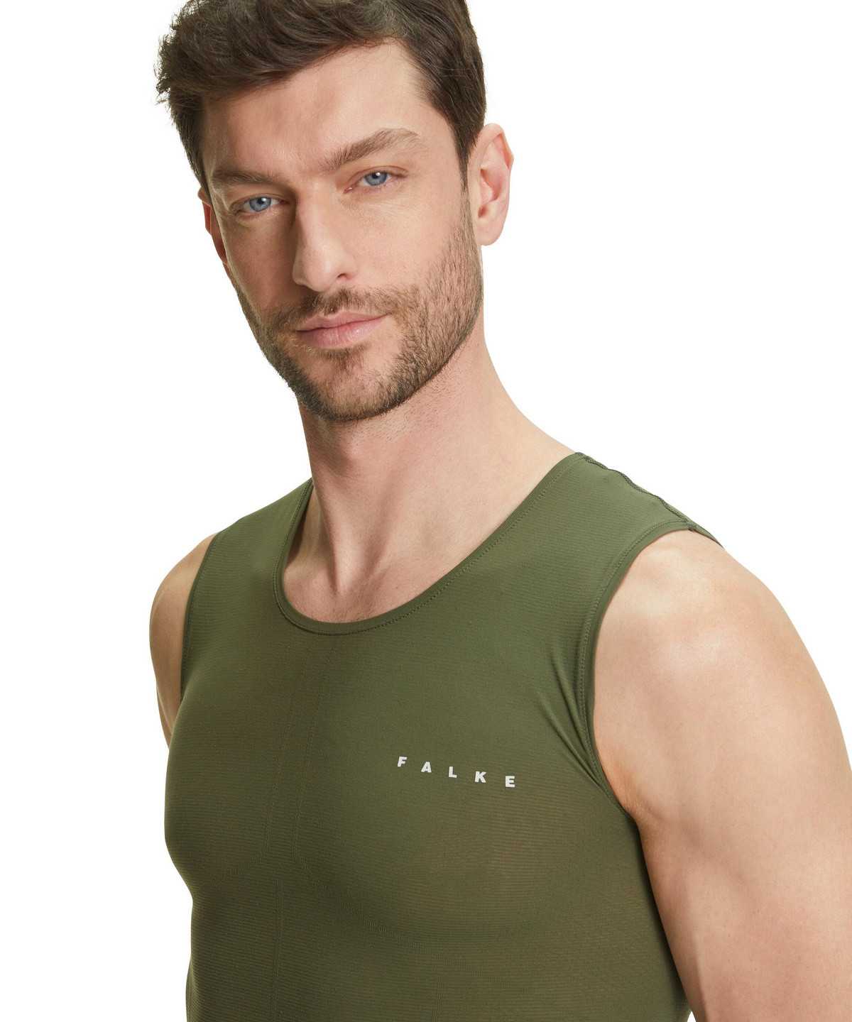 Functional Underwear Uomo Falke Top Ultralight Cool Verdi | PJNF89014