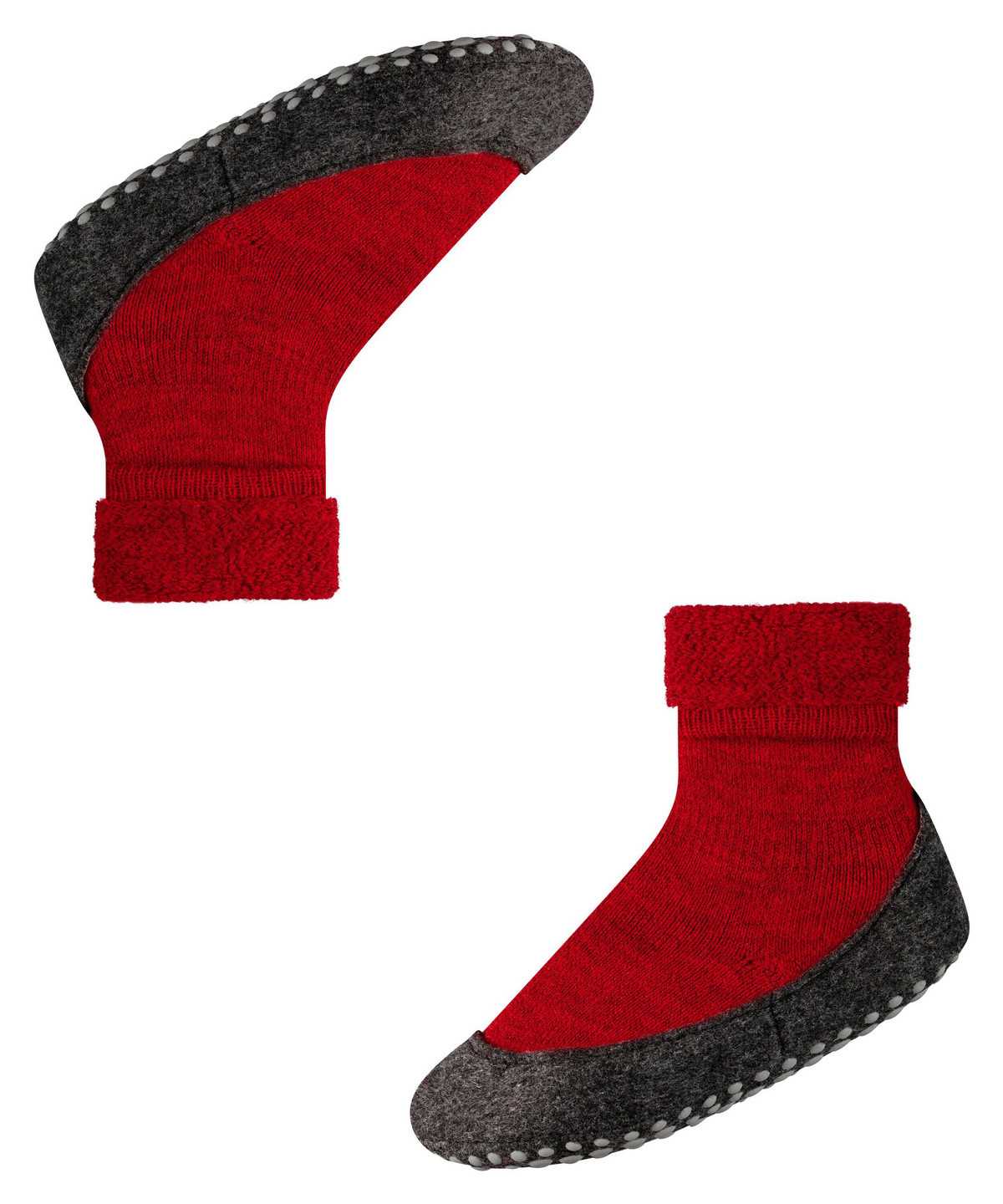 House Socks & Slippers Bambino Falke Cosyshoe Teens Slippers Rosse | IXZQ42319