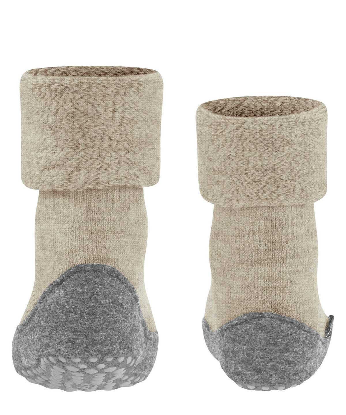 House Socks & Slippers Bambino Falke Cosyshoe Minis Slippers Beige | TJXQ04376